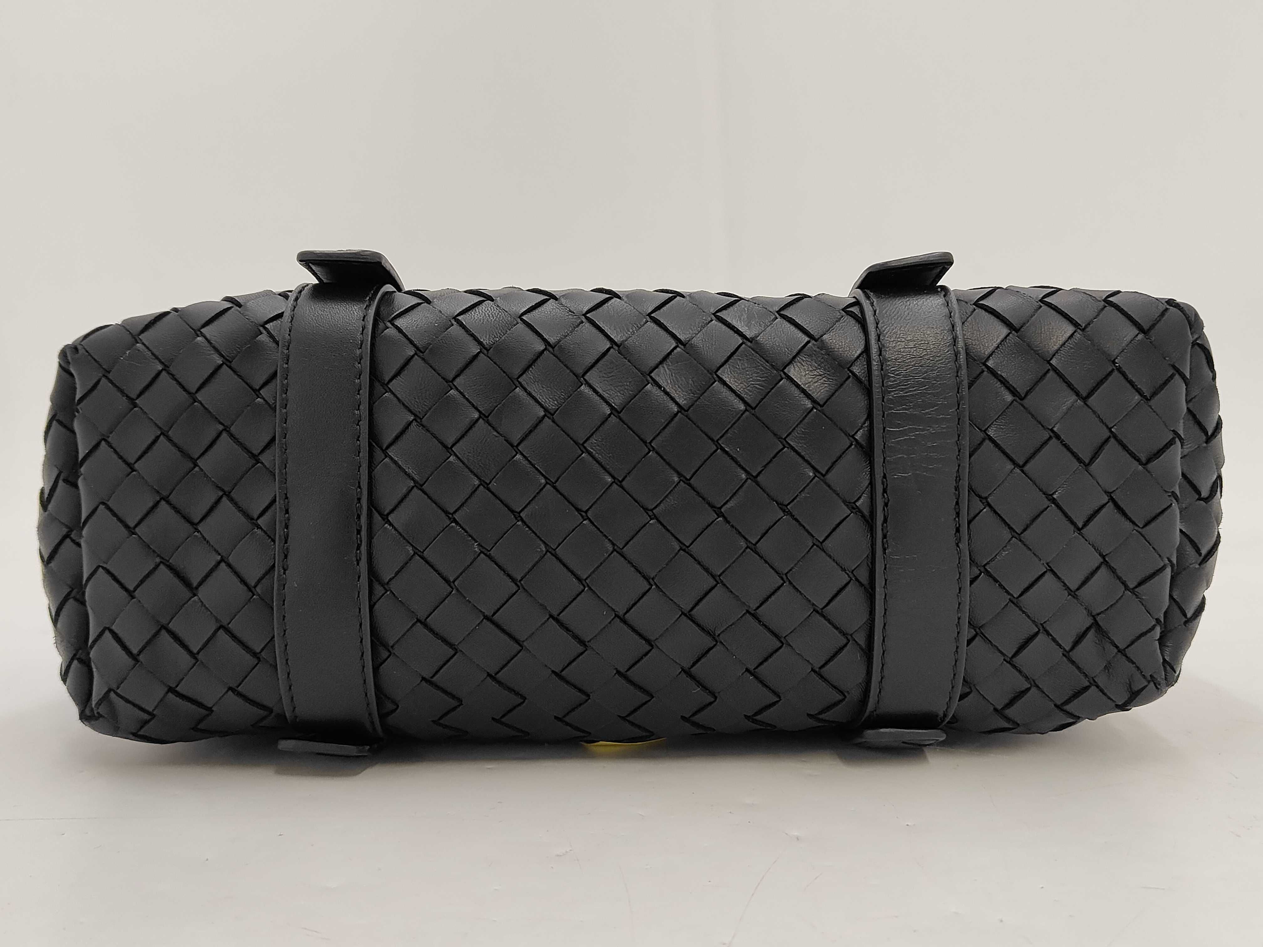 Intrecciato 2-Way Turnlock Handbag — view 6
