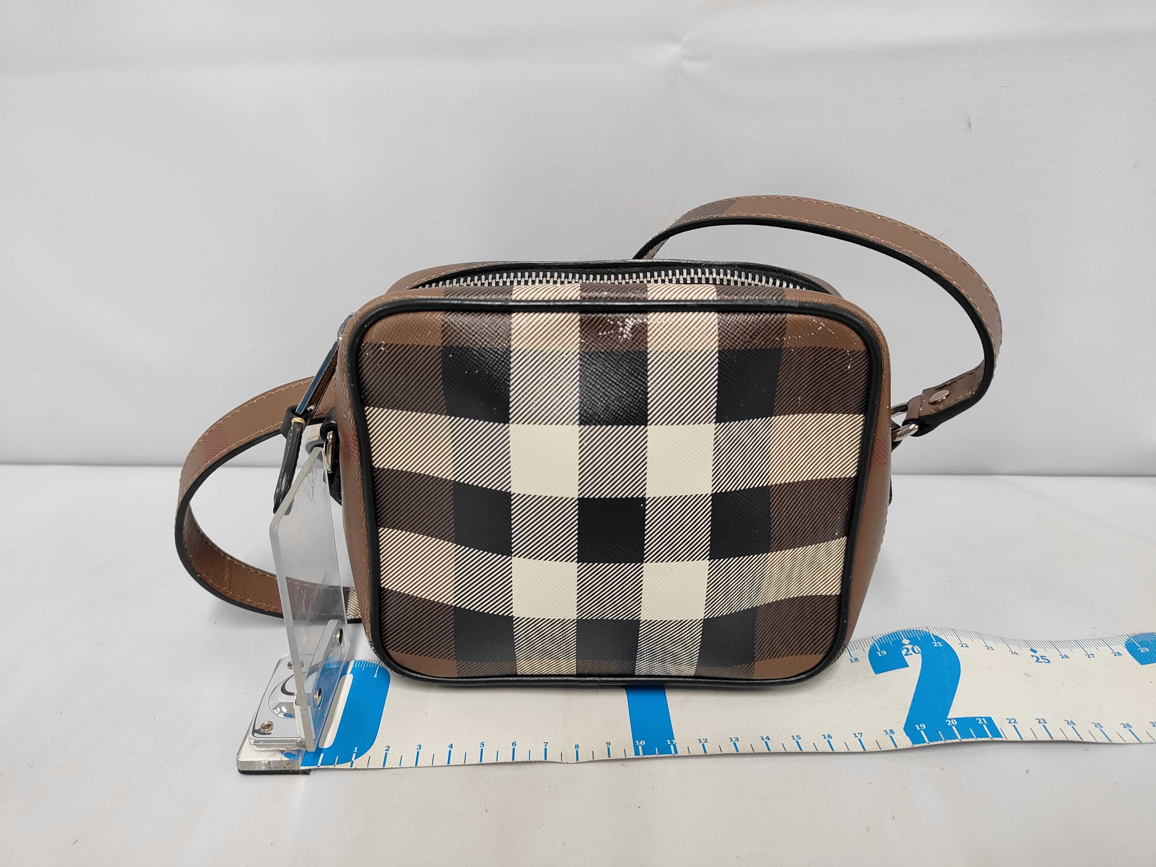 Check Pattern Shoulder Bag — view 2