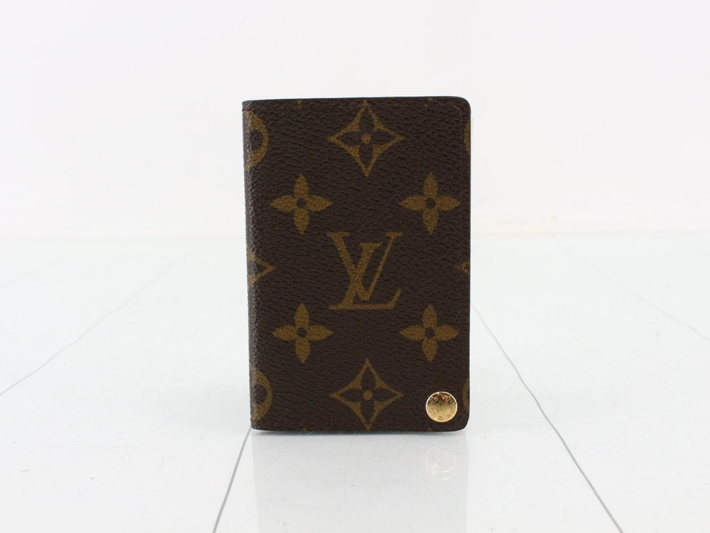 Monogram Porte Cartes Credit Pression Card Case