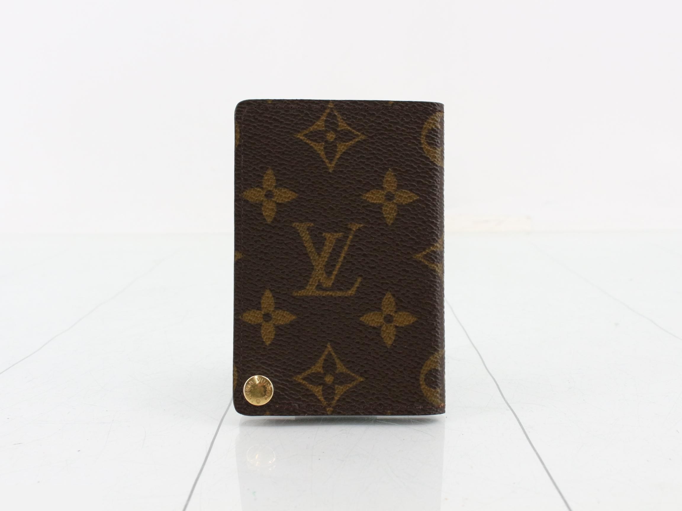 Monogram Porte Cartes Credit Pression Card Case — view 2