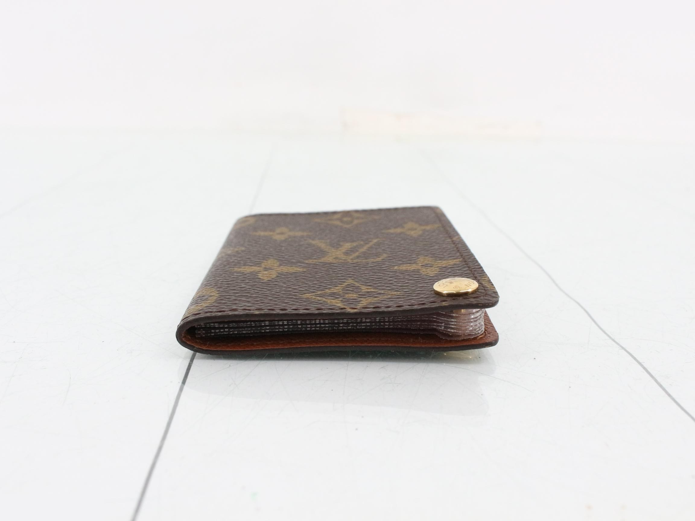 Monogram Porte Cartes Credit Pression Card Case — view 3