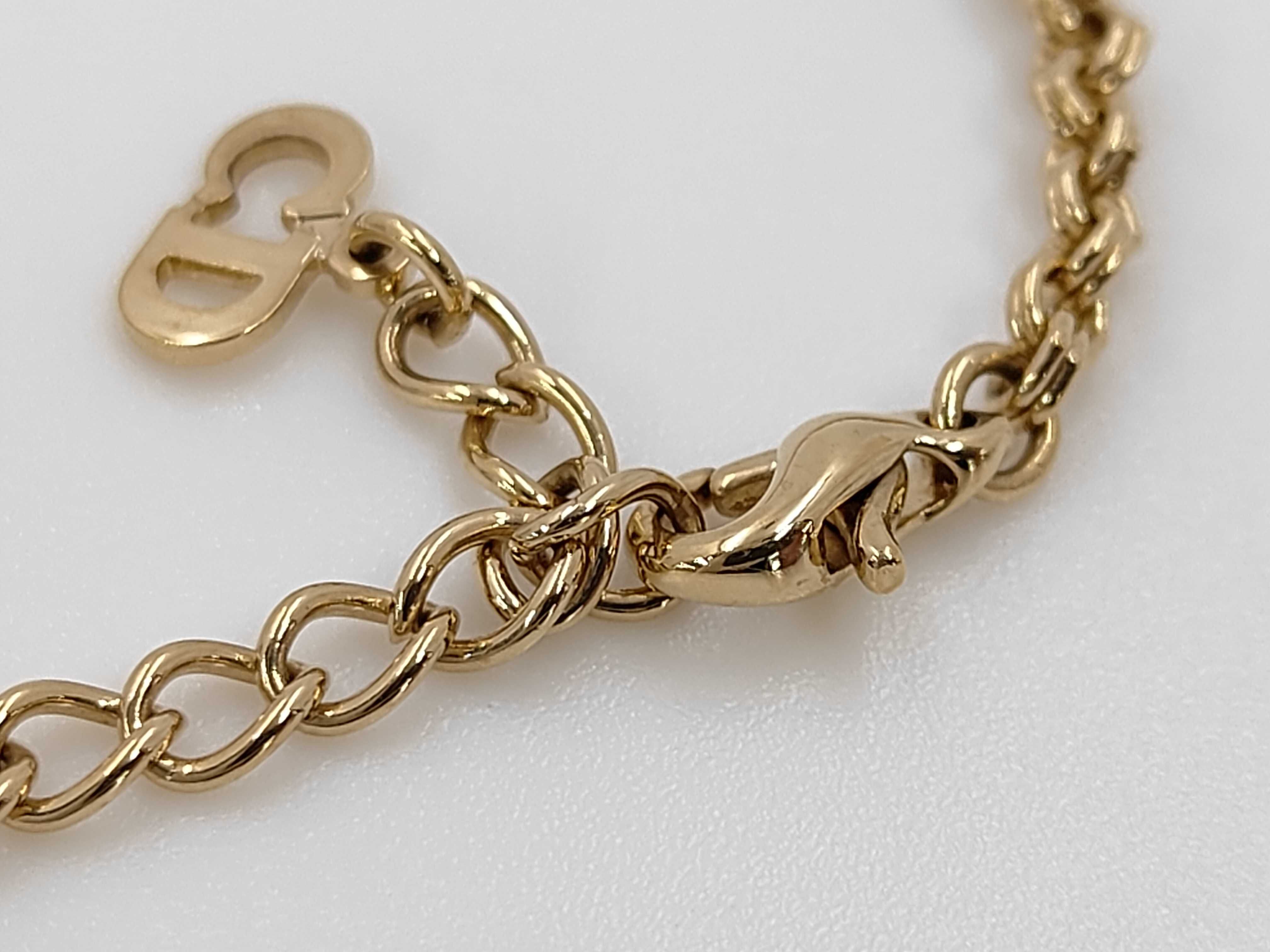 CD logo necklace — view 5
