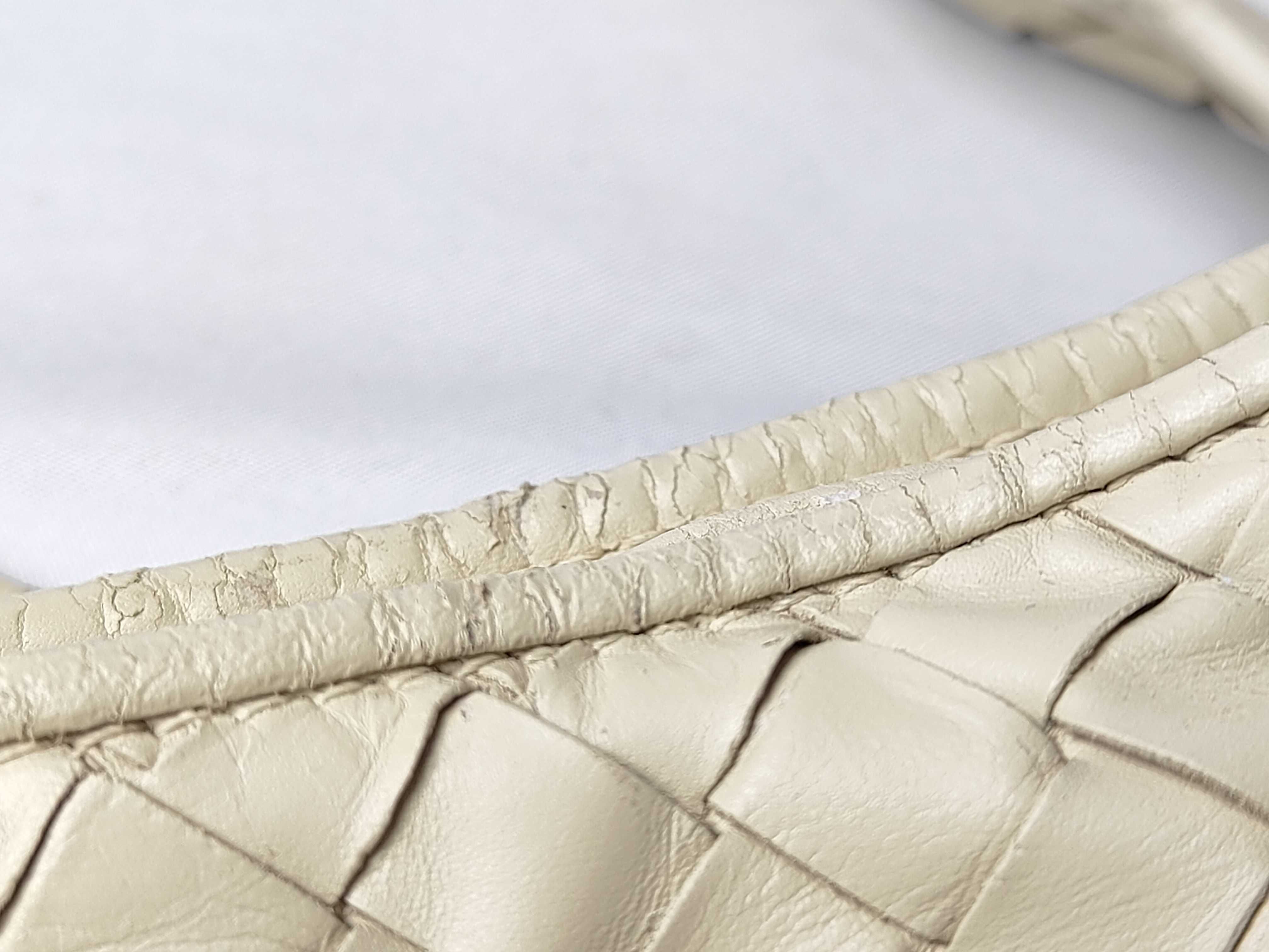 Intrecciato One Shoulder Bag Beige Shoulder Bag — view 15