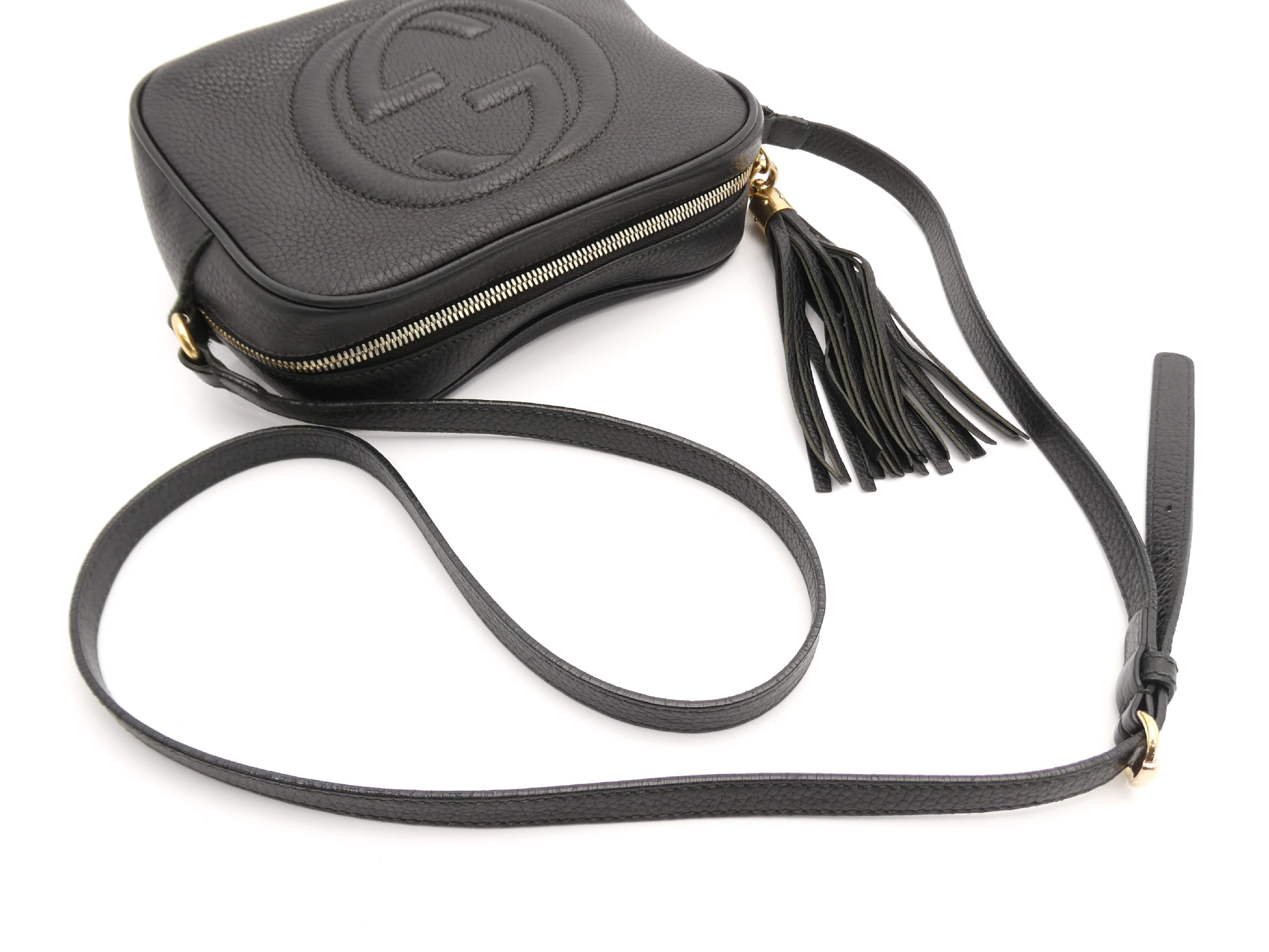 Soho Disco Leather Fringe Shoulder Bag — view 6