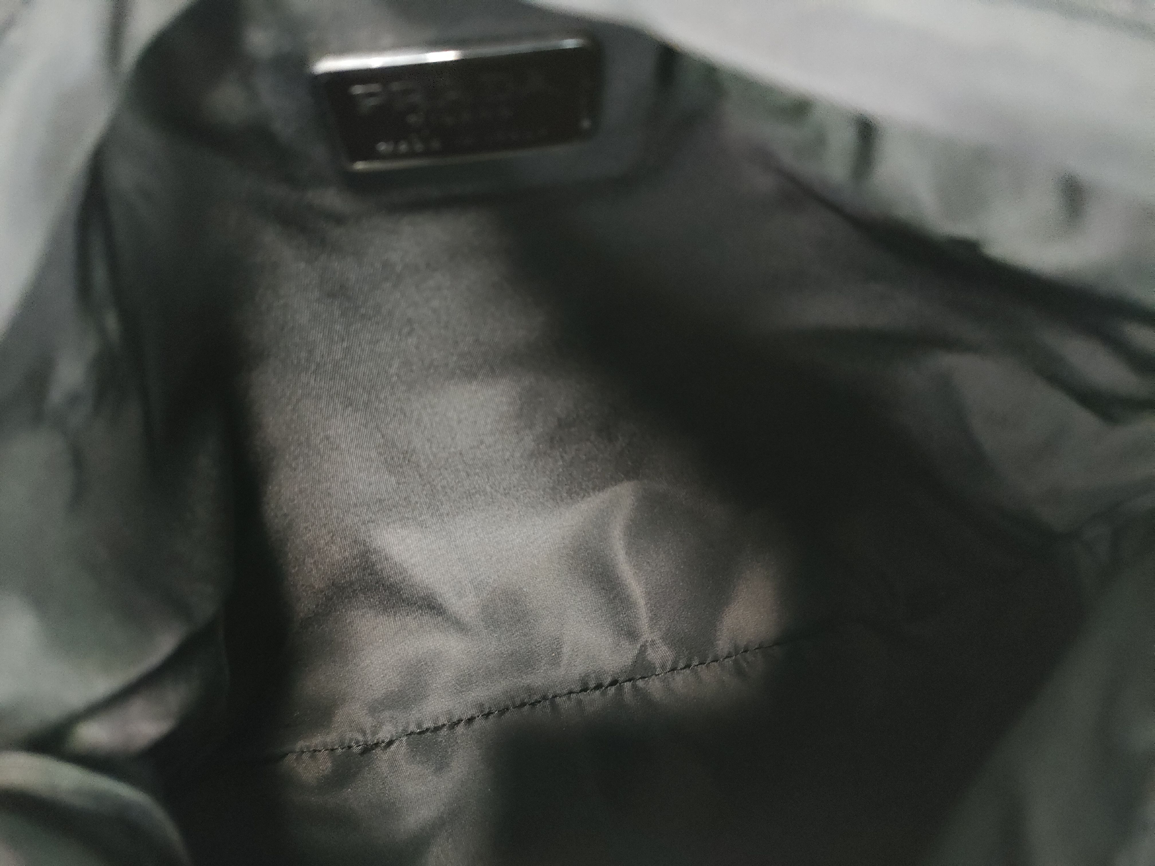 Nylon Shoulder Bag, Khaki — view 10