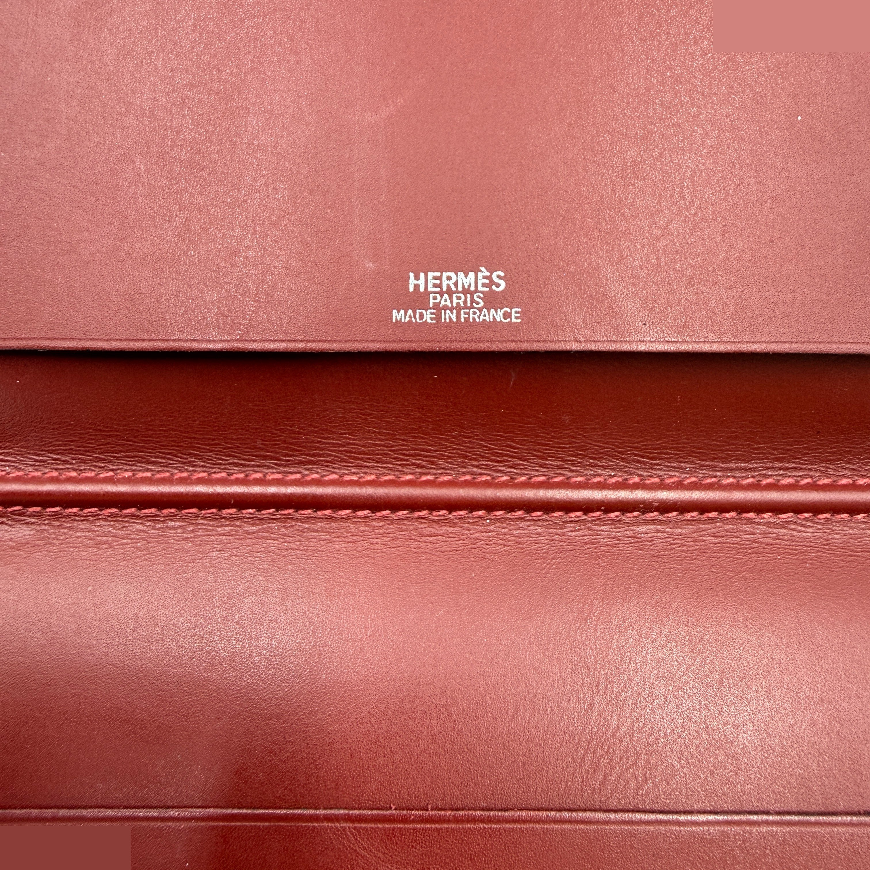 Agenda Cover 《PM》 Calf Leather Bordeaux/Red — view 10