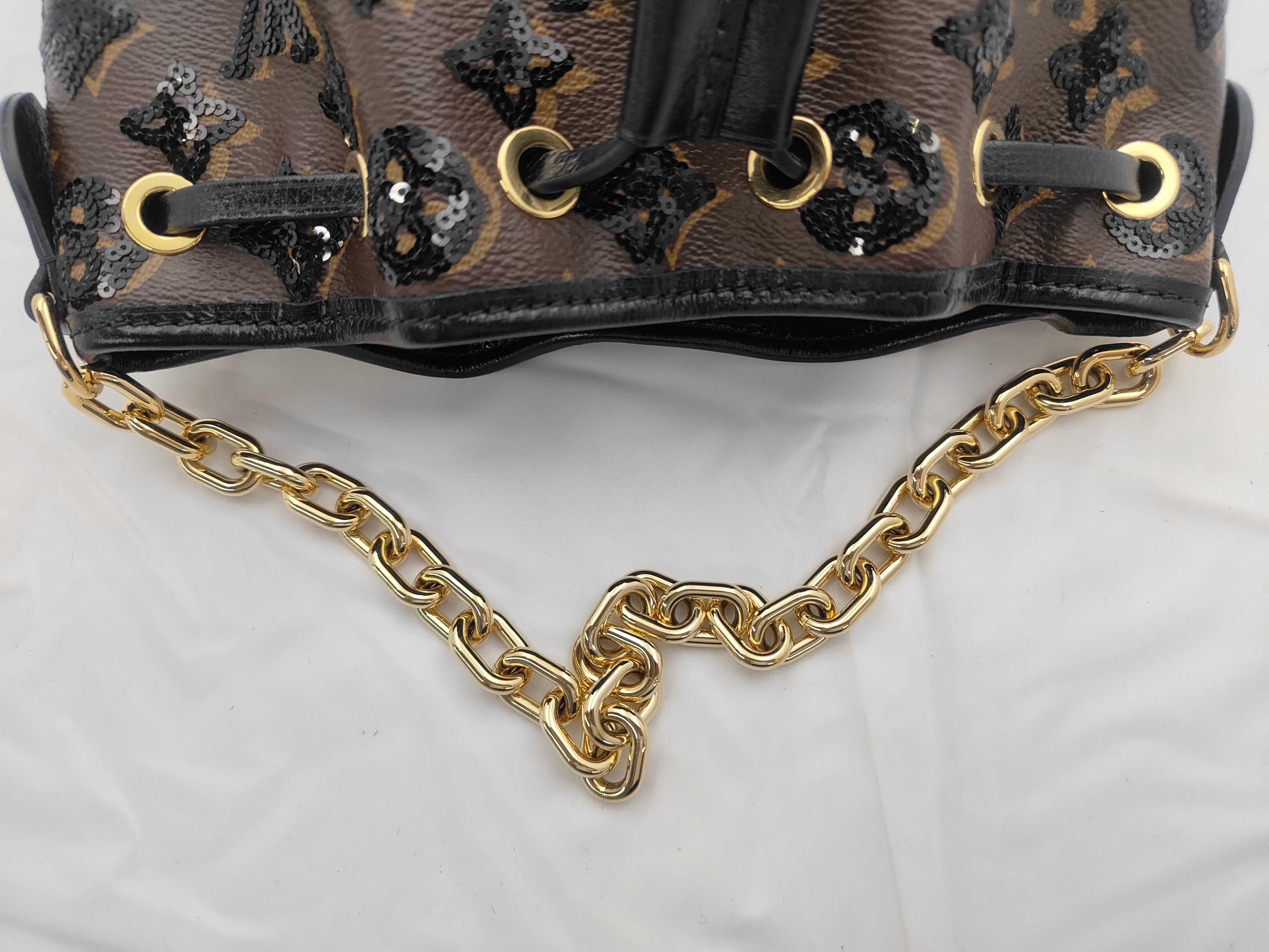 Monogram M26284 Noe BB Sequin NFC Shoulder Bag — view 3