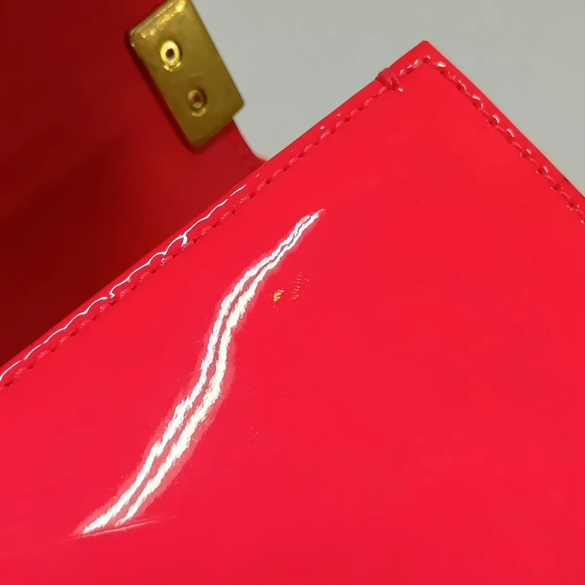 Boy Chanel 20 Small Patent Leather Chain Shoulder Bag, Pink with Gold Hardware, 21957793, Series 21, A67085 — view 14