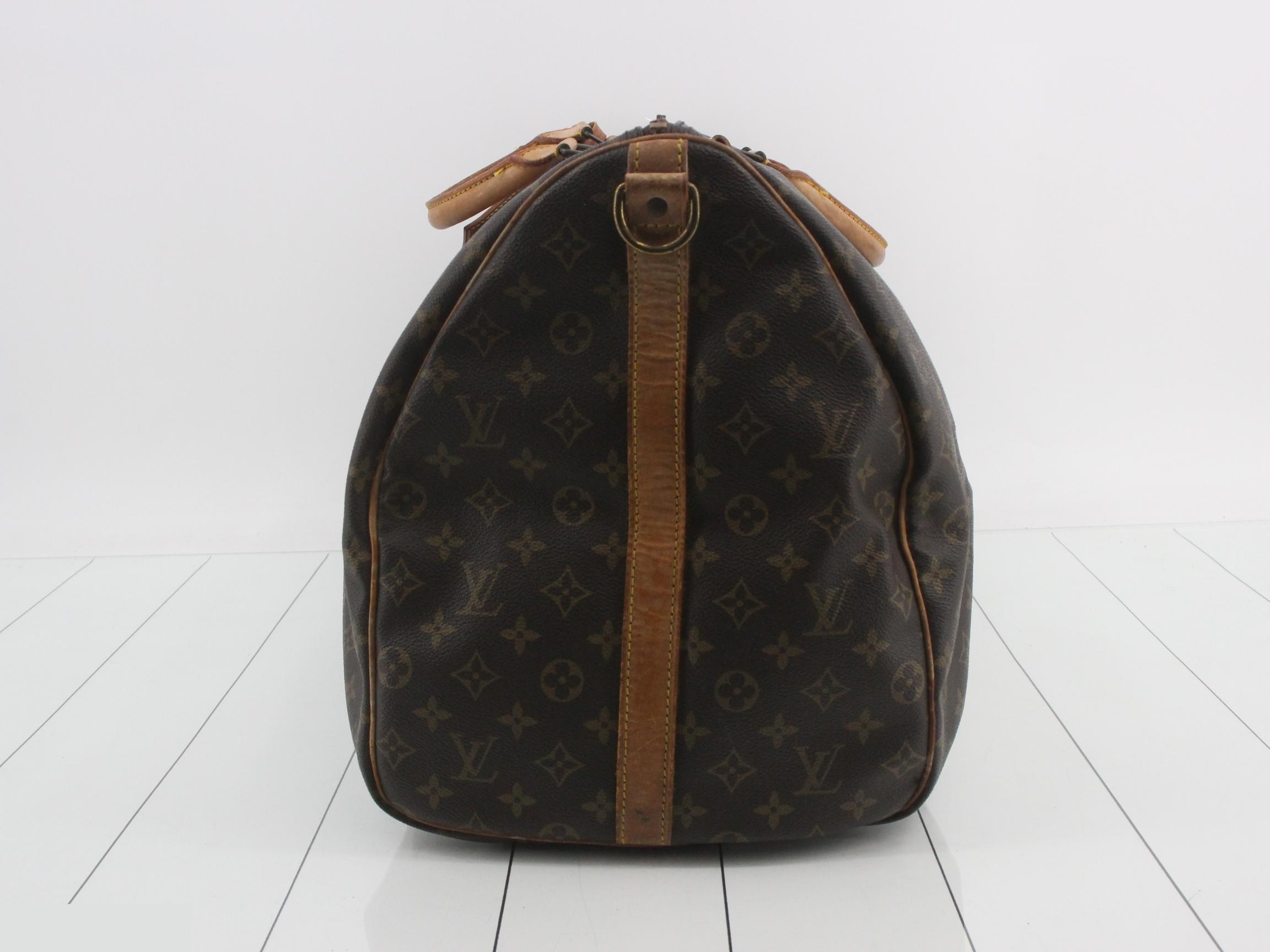 Monogram Keepall Bandoulière 60 Boston Bag — view 3