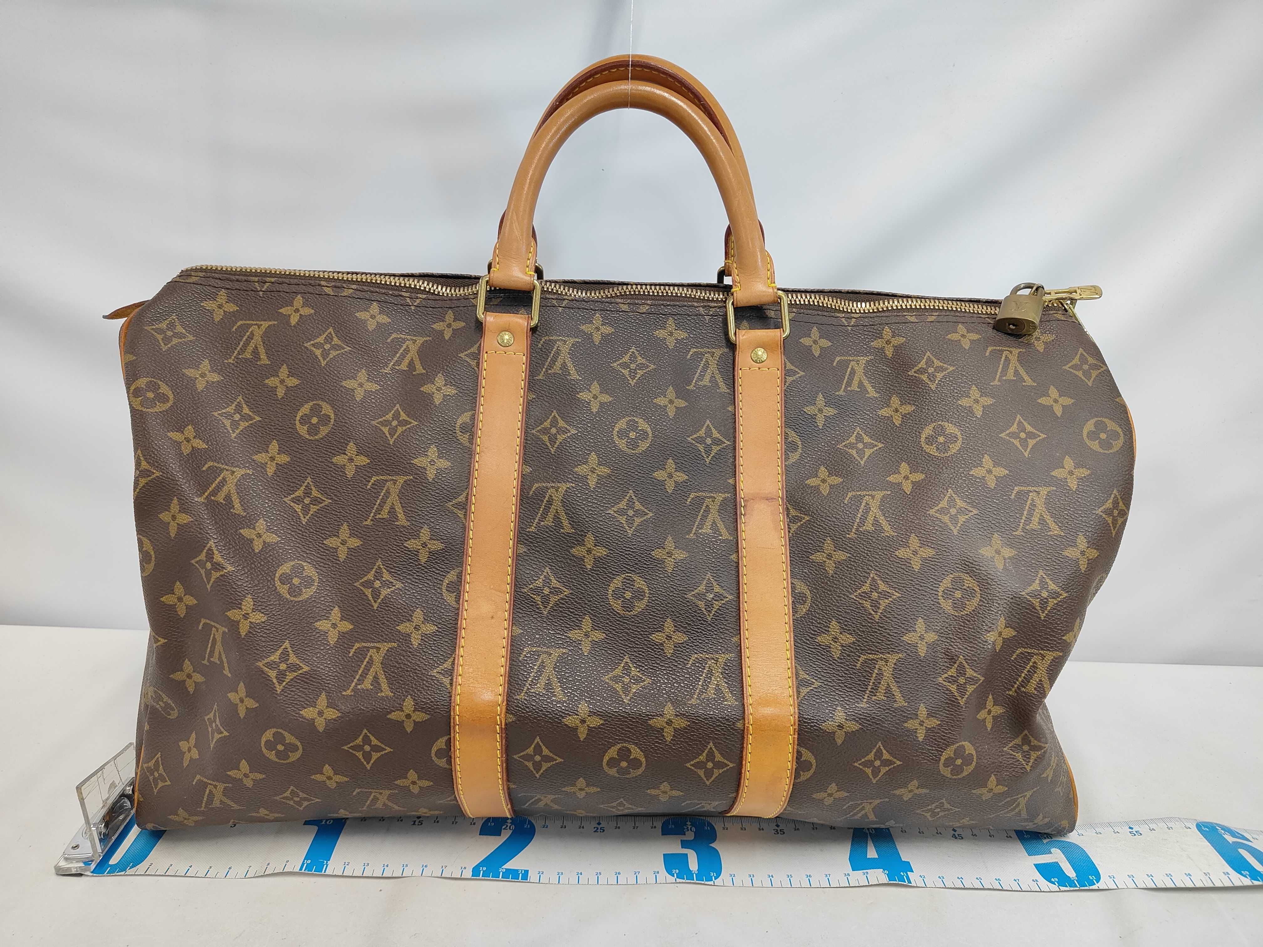 Monogram Keepall 50 Boston Bag — view 2