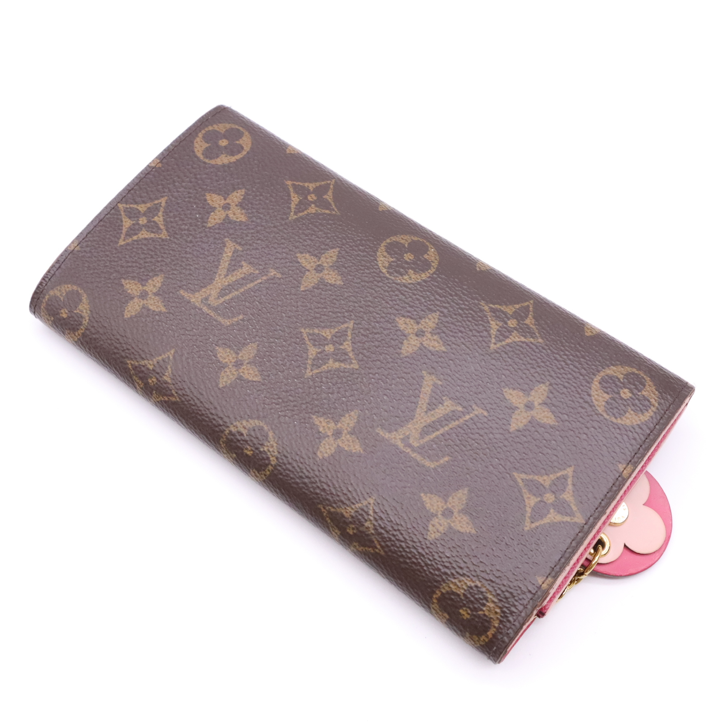 M68313 Monogram Portefeuille Emilie Wallet with Box and Dust Bag — view 2