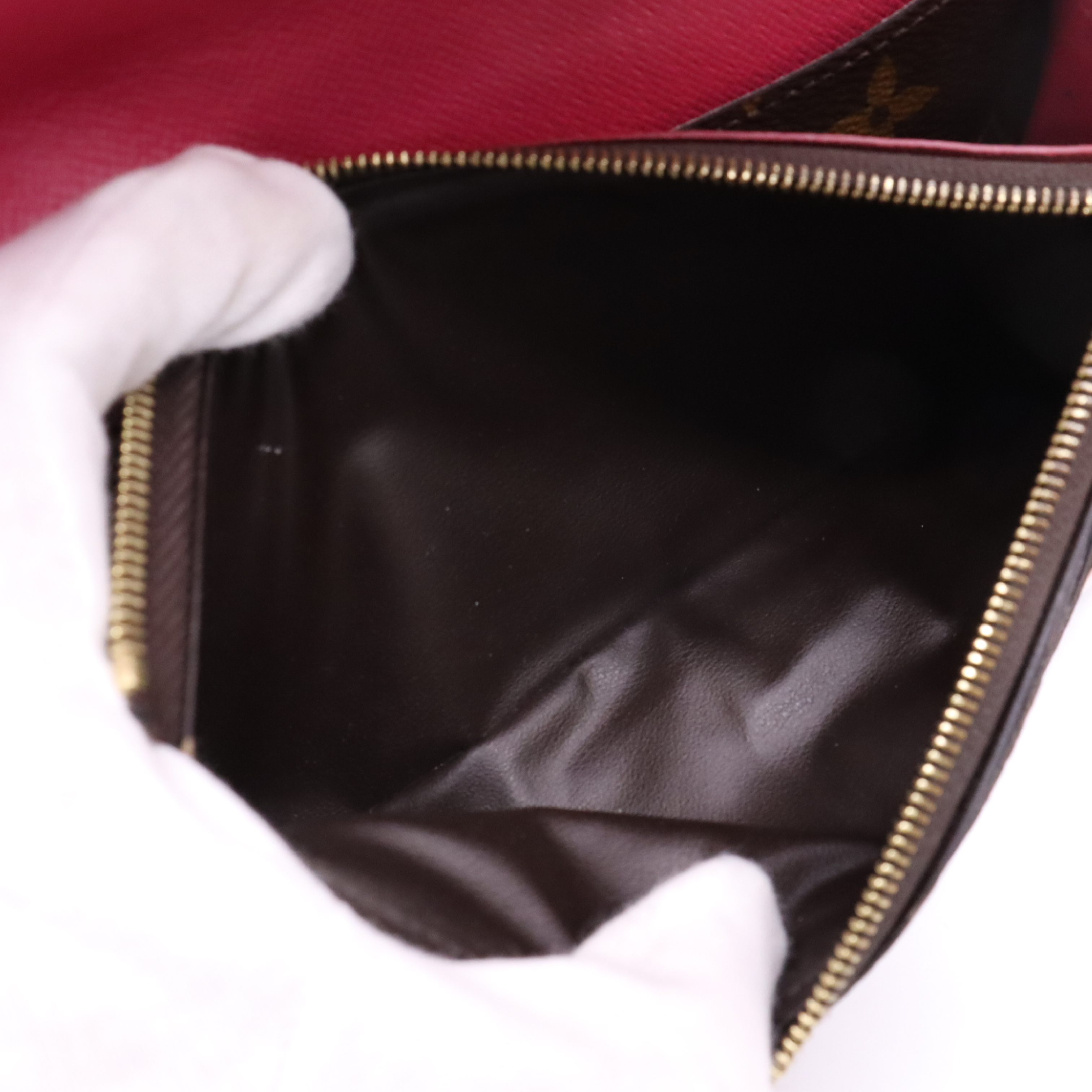 M68313 Monogram Portefeuille Emilie Wallet with Box and Dust Bag — view 10