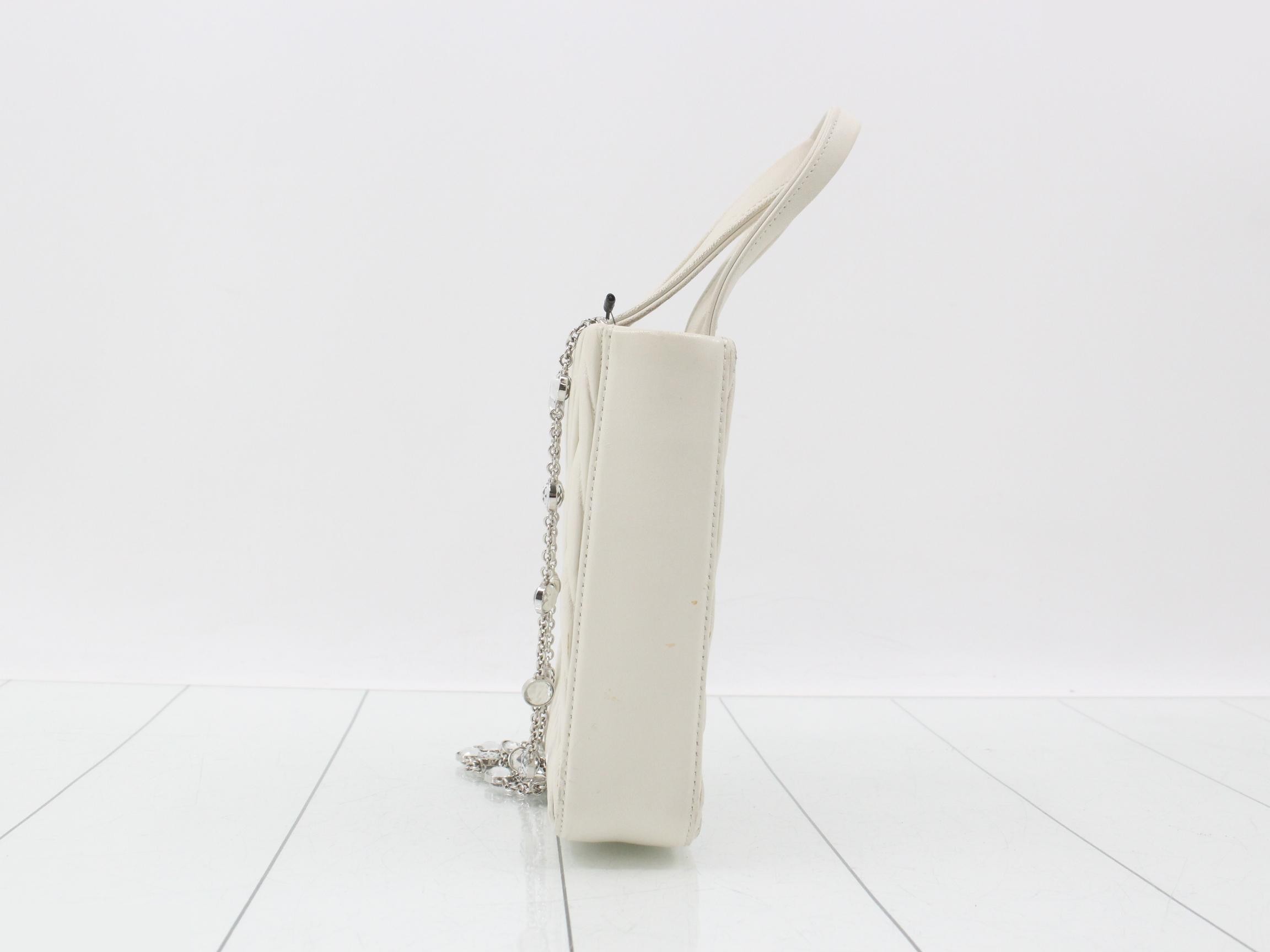 Matelassé 2-way Mini Tote Bag with Strap — view 3