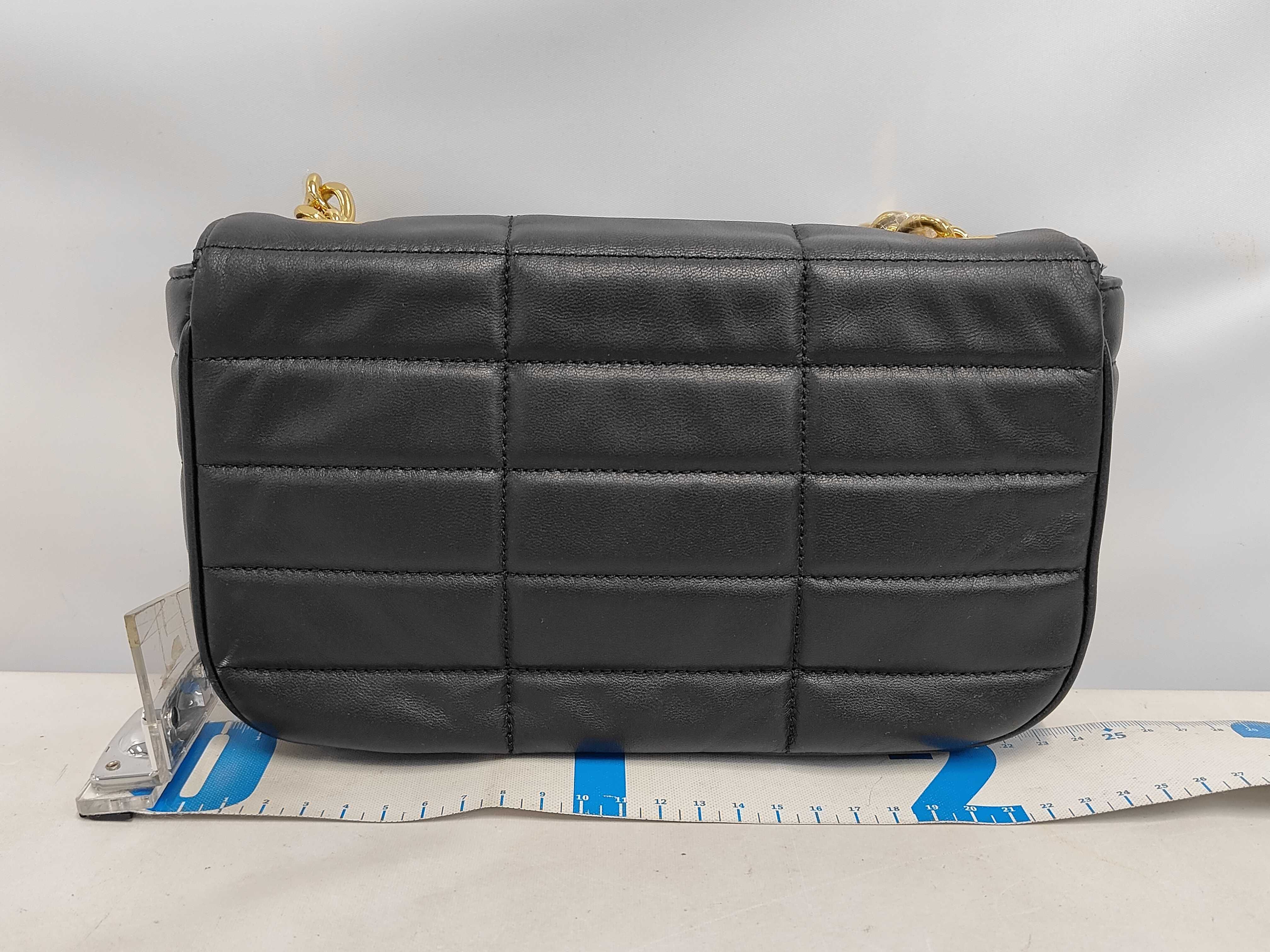 Lambskin Black Shoulder Bag — view 2