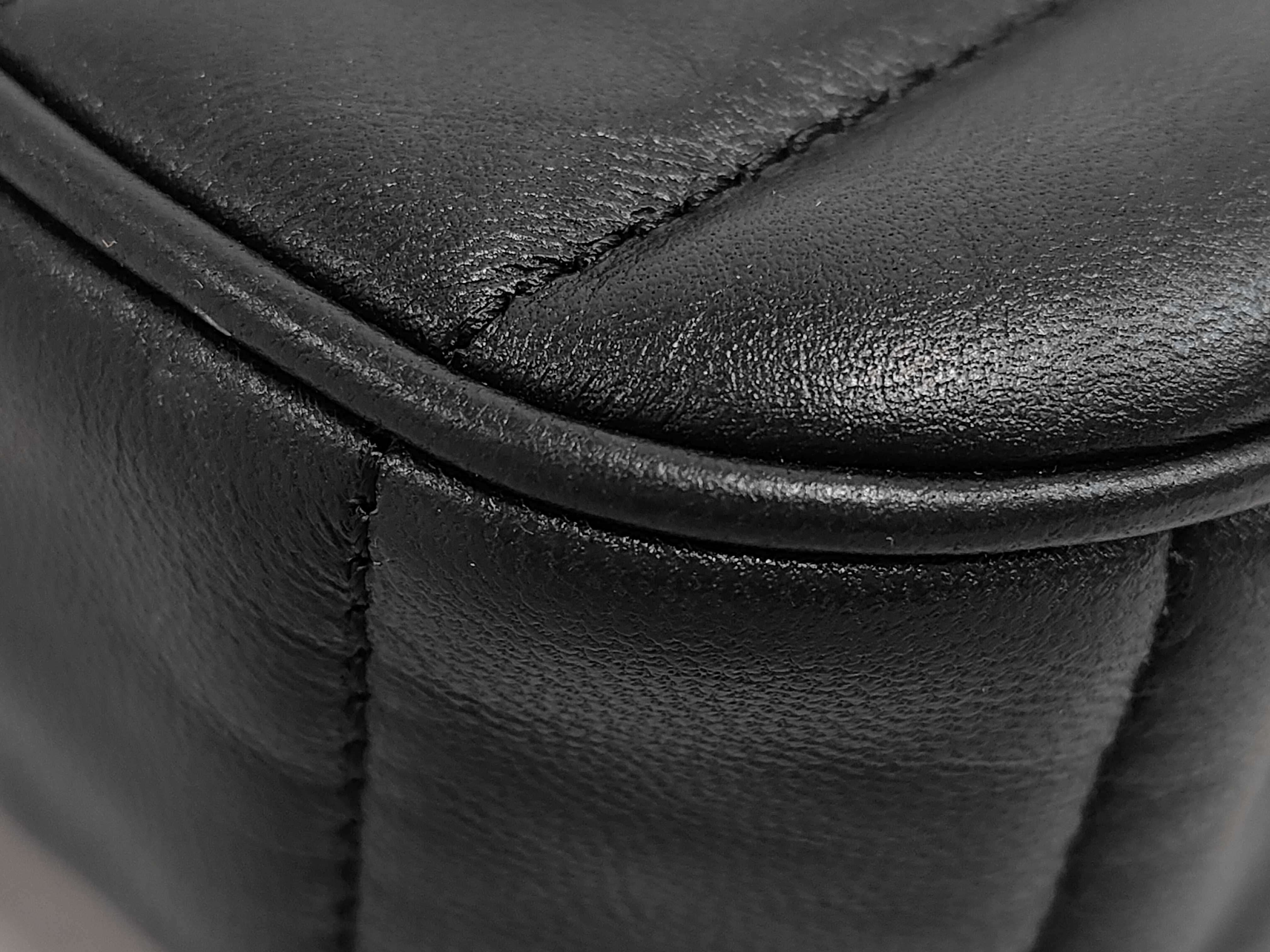 Lambskin Black Shoulder Bag — view 3