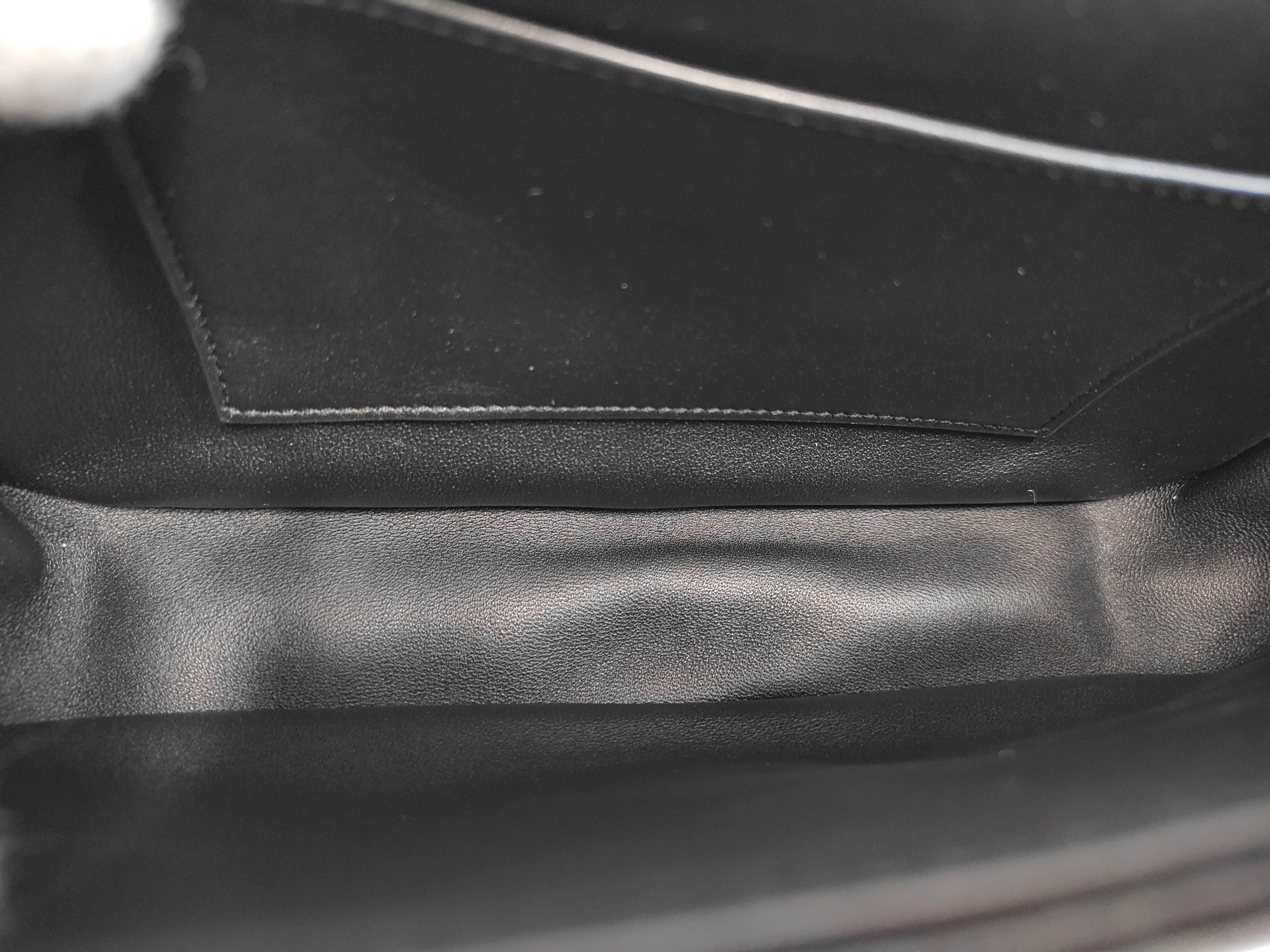 Lambskin Black Shoulder Bag — view 8