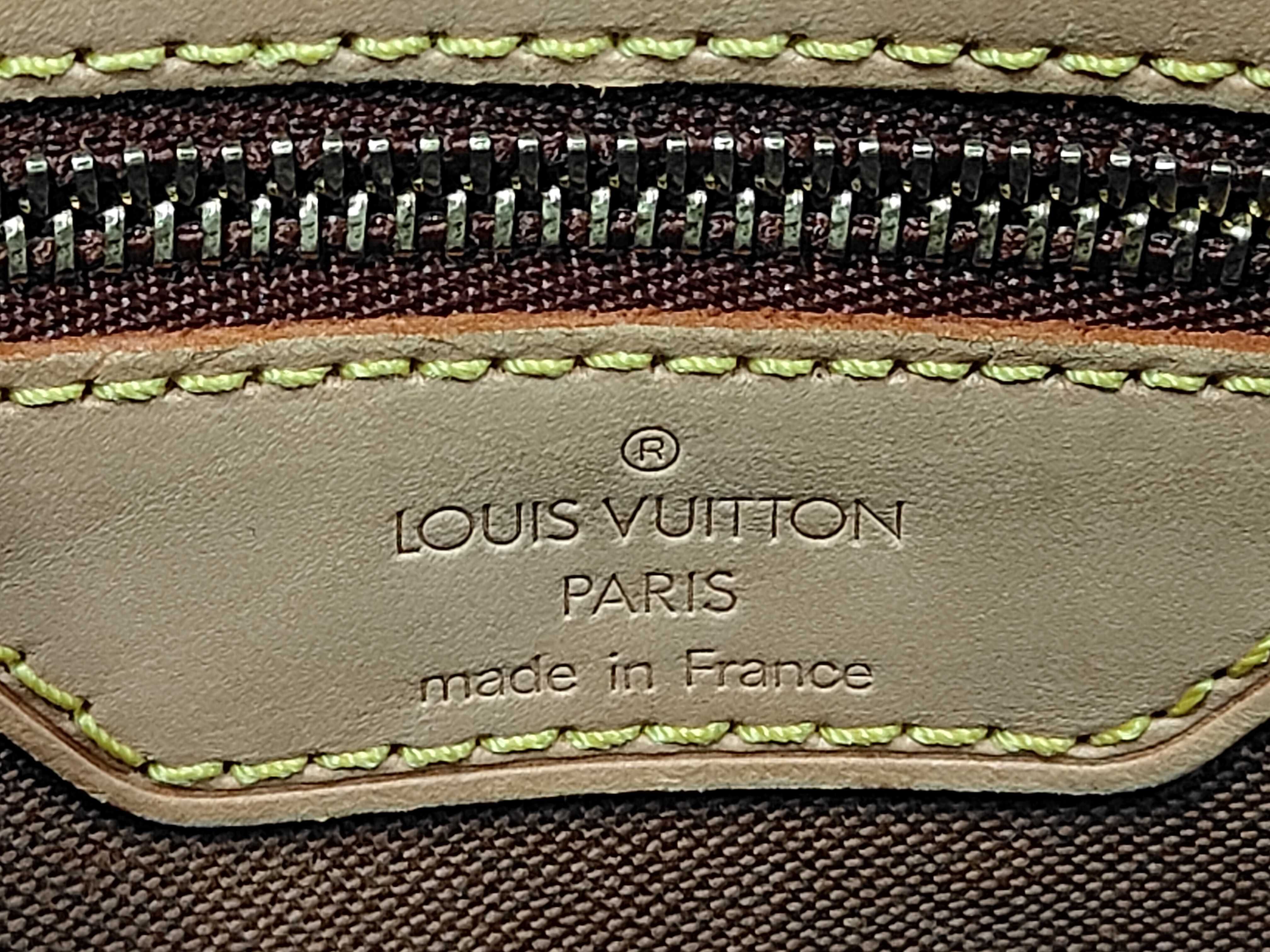 Monogram Luco M51155 TH0051 Brown Tote Bag — view 10