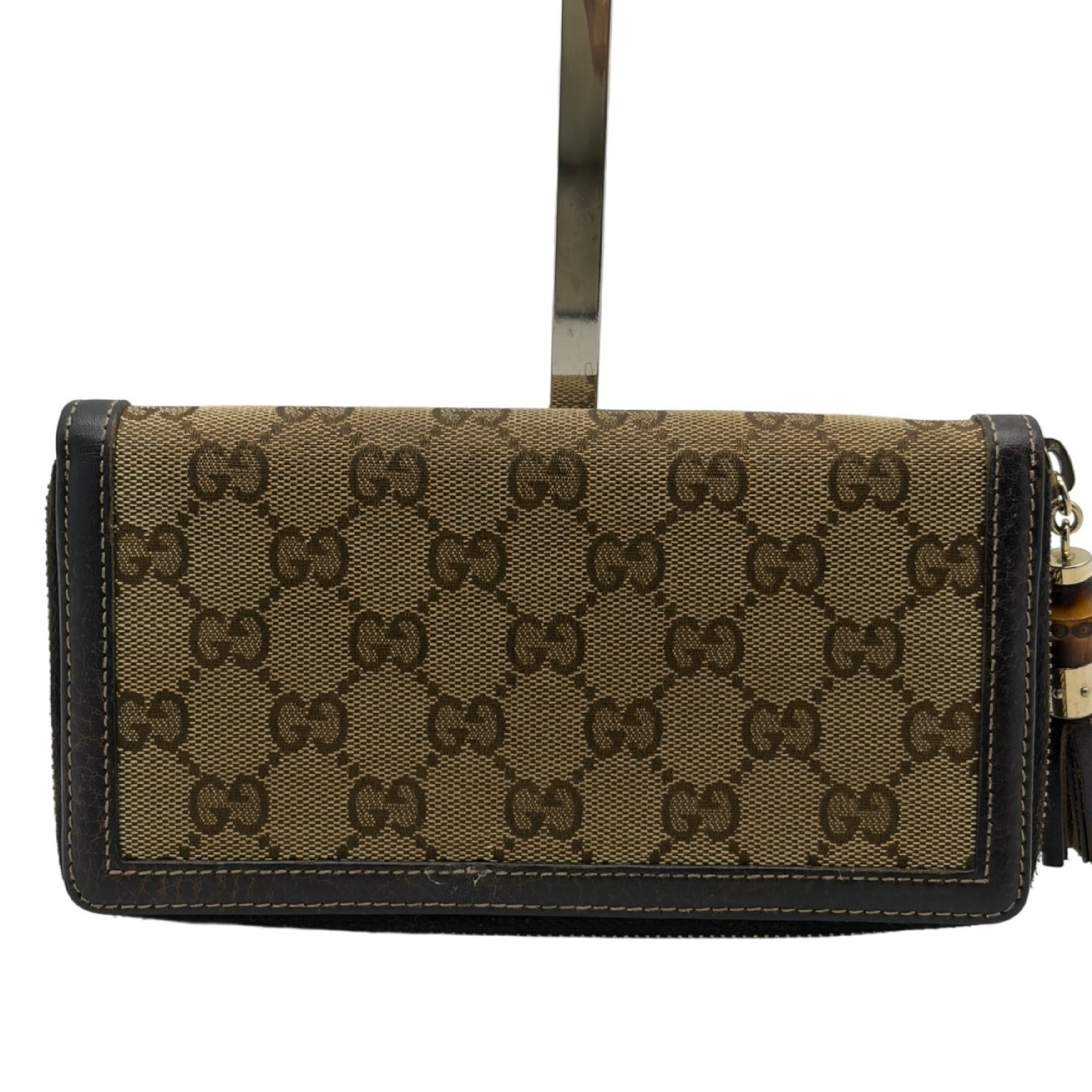 Bamboo Canvas Long Wallet — view 2