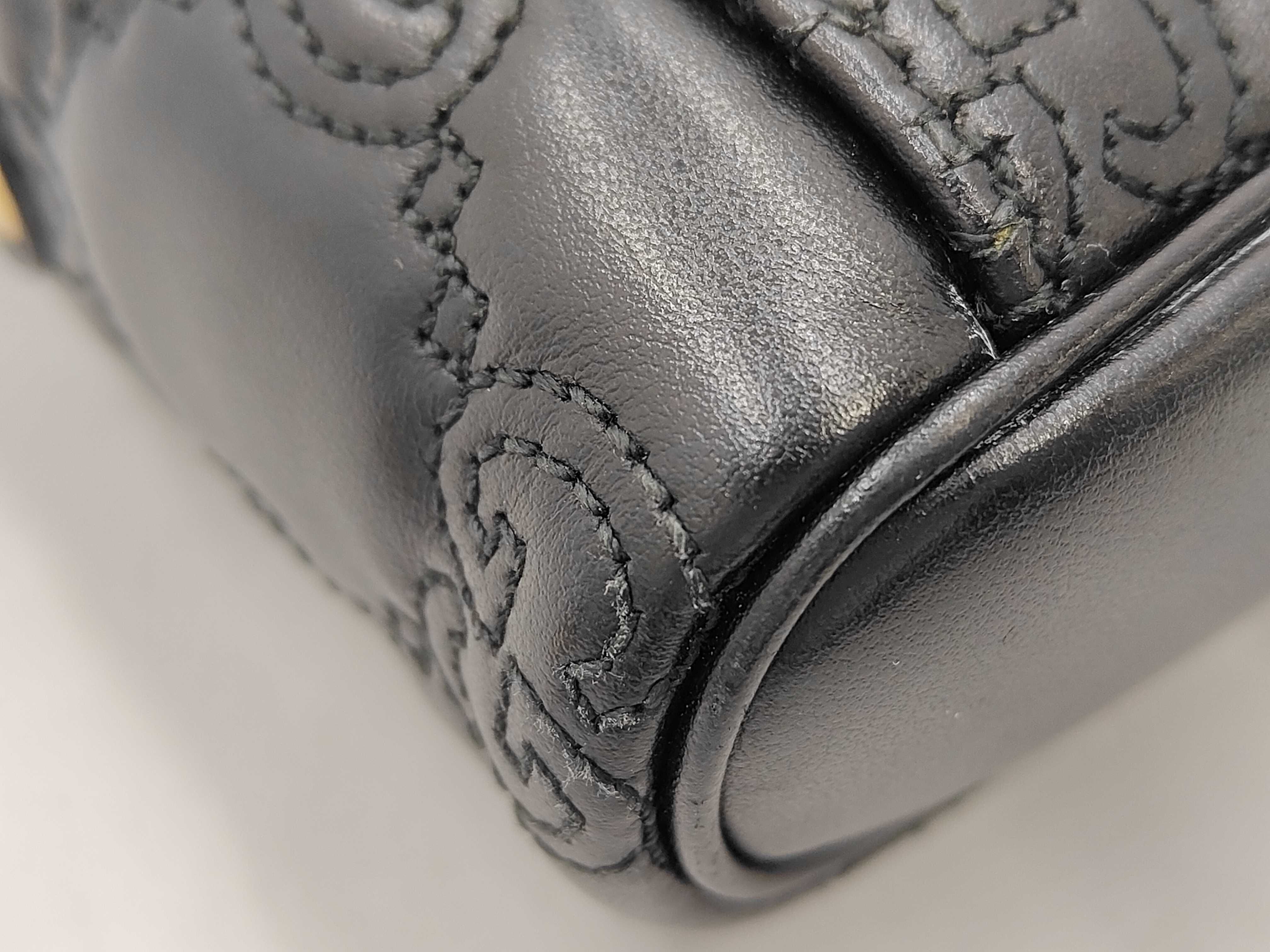 CHANEL Embossed Vanity Shoulder Bag Vanity Bag — view 6