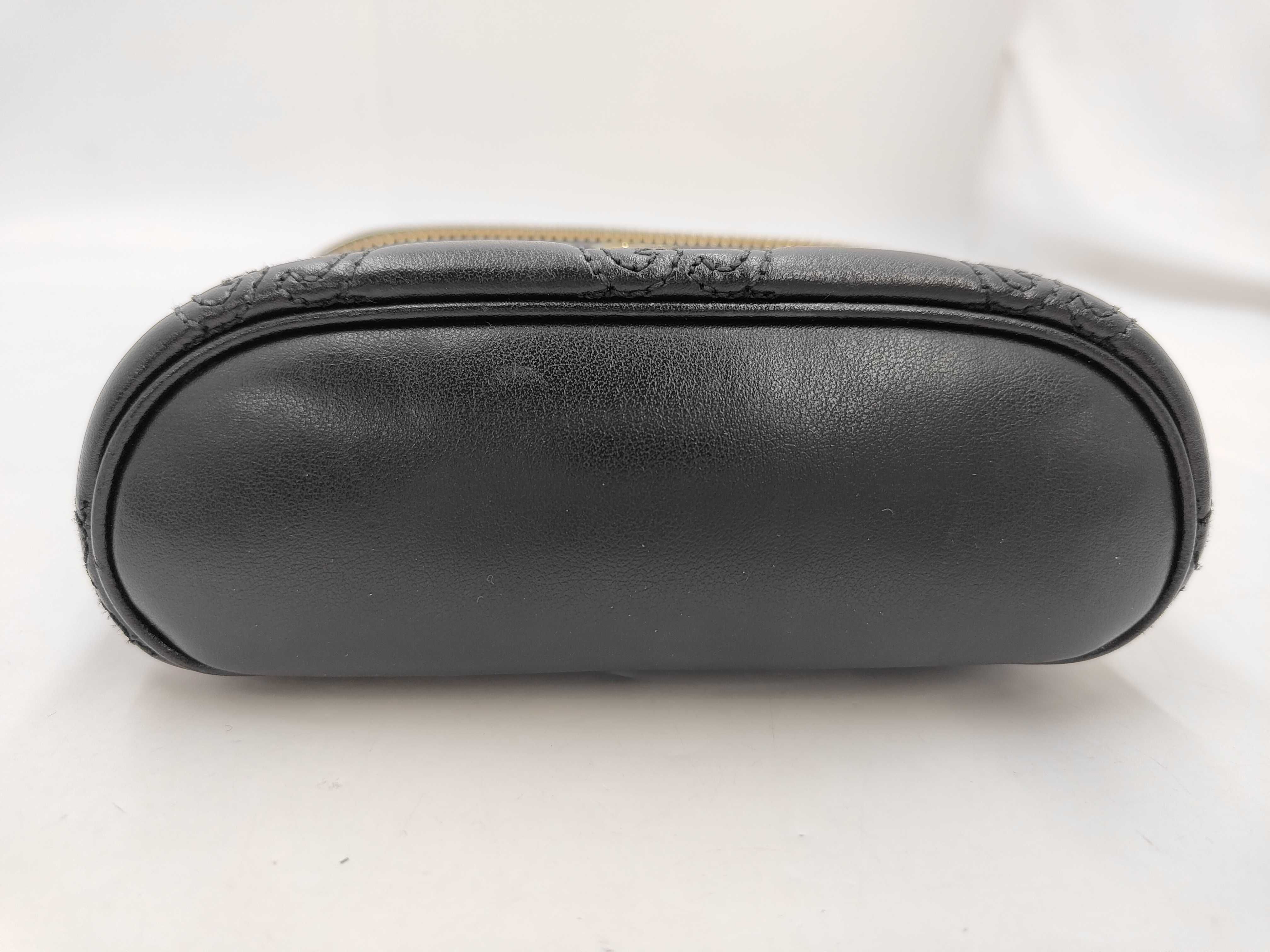 CHANEL Embossed Vanity Shoulder Bag Vanity Bag — view 7