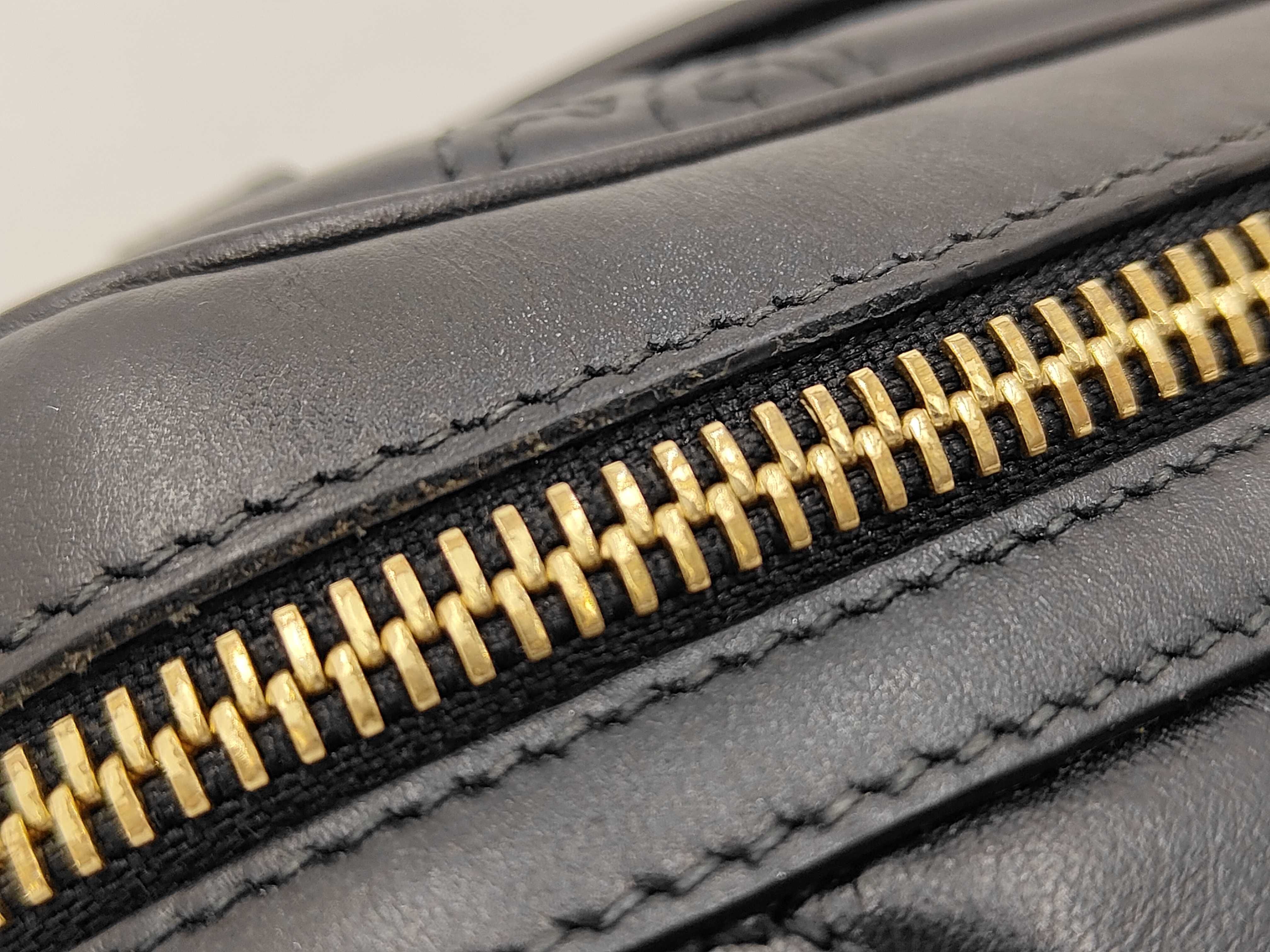 CHANEL Embossed Vanity Shoulder Bag Vanity Bag — view 8