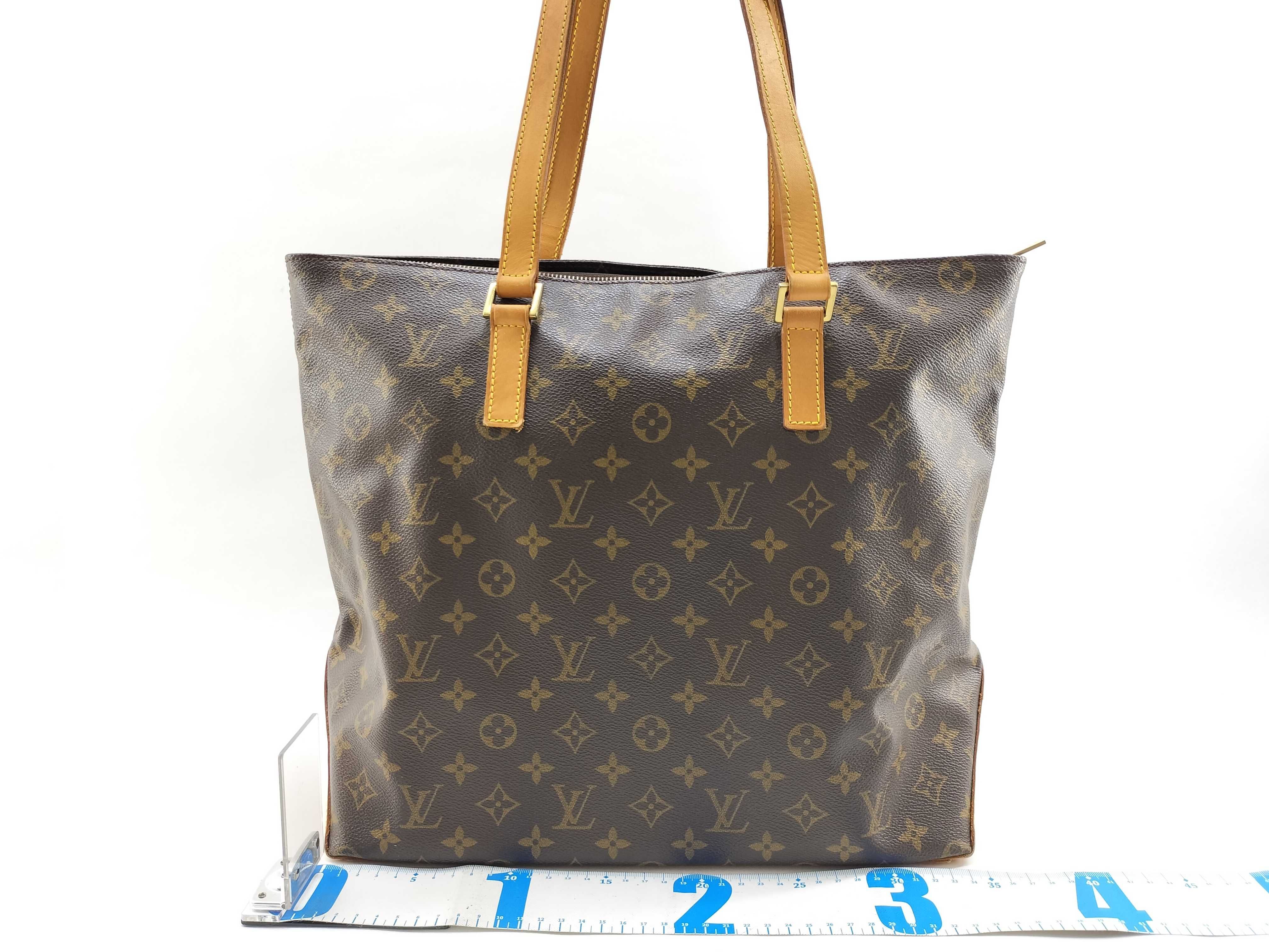 Monogram Vuitton Monogram Cabas Mezzo M51151 TH1011 Brown Tote Bag — view 2