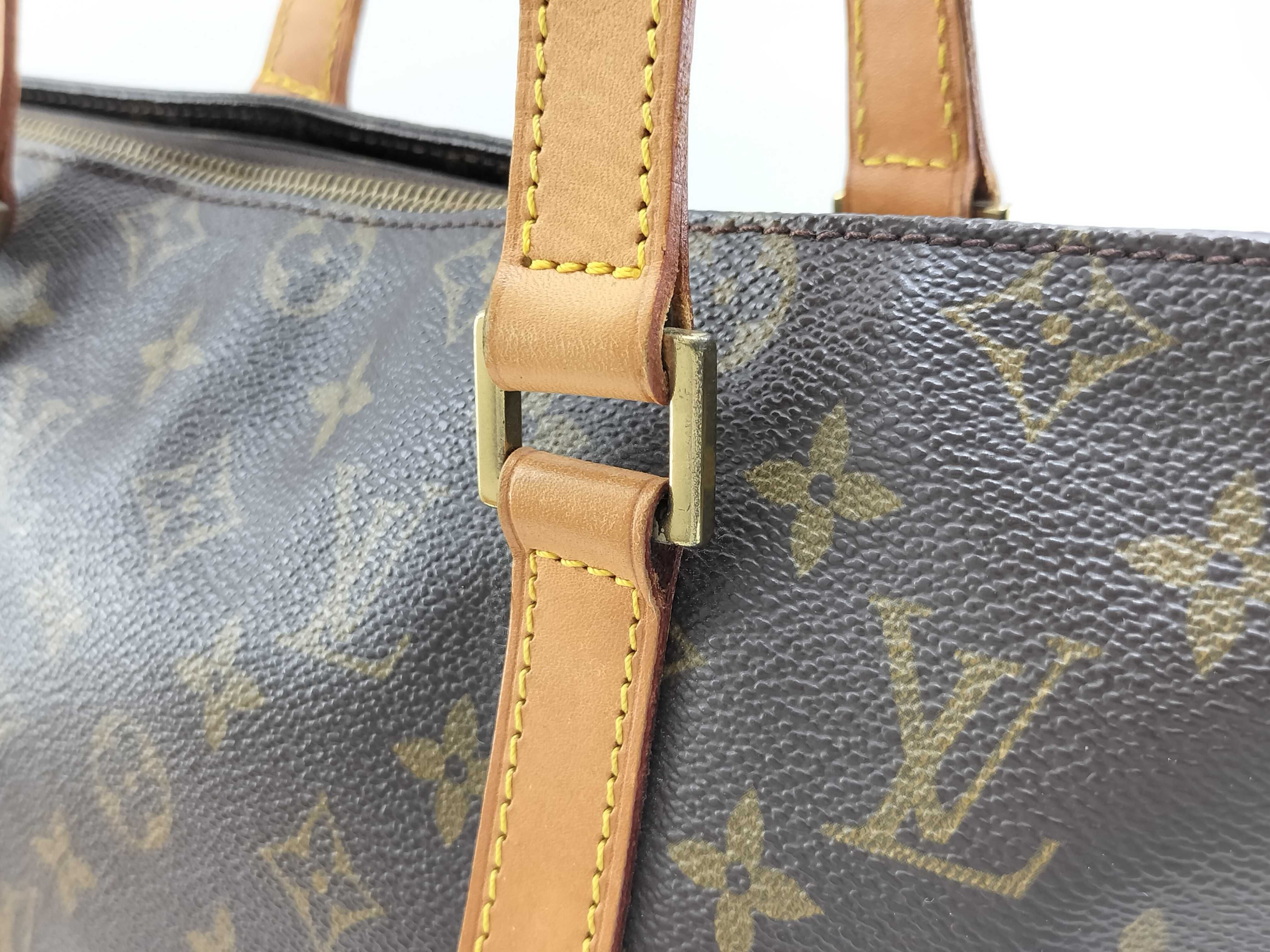 Monogram Vuitton Monogram Cabas Mezzo M51151 TH1011 Brown Tote Bag — view 3
