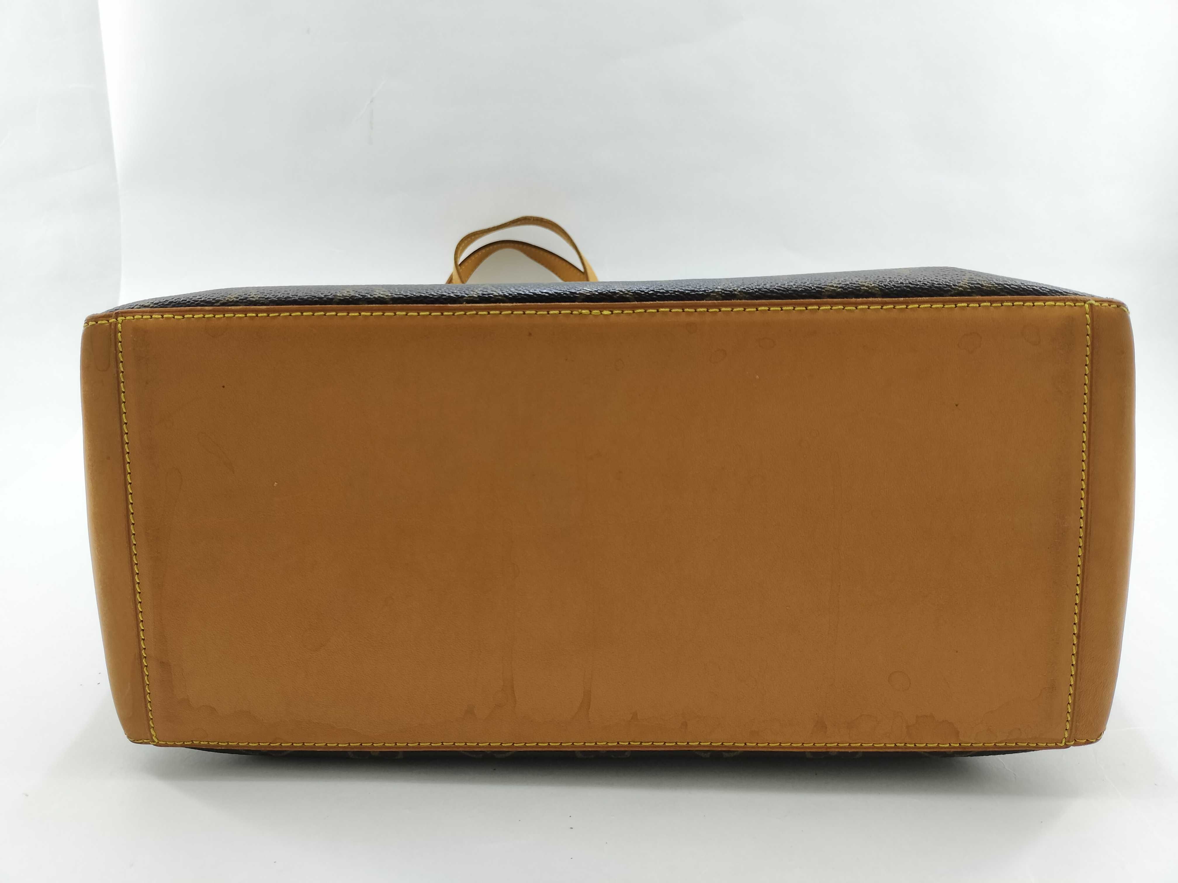 Monogram Vuitton Monogram Cabas Mezzo M51151 TH1011 Brown Tote Bag — view 6