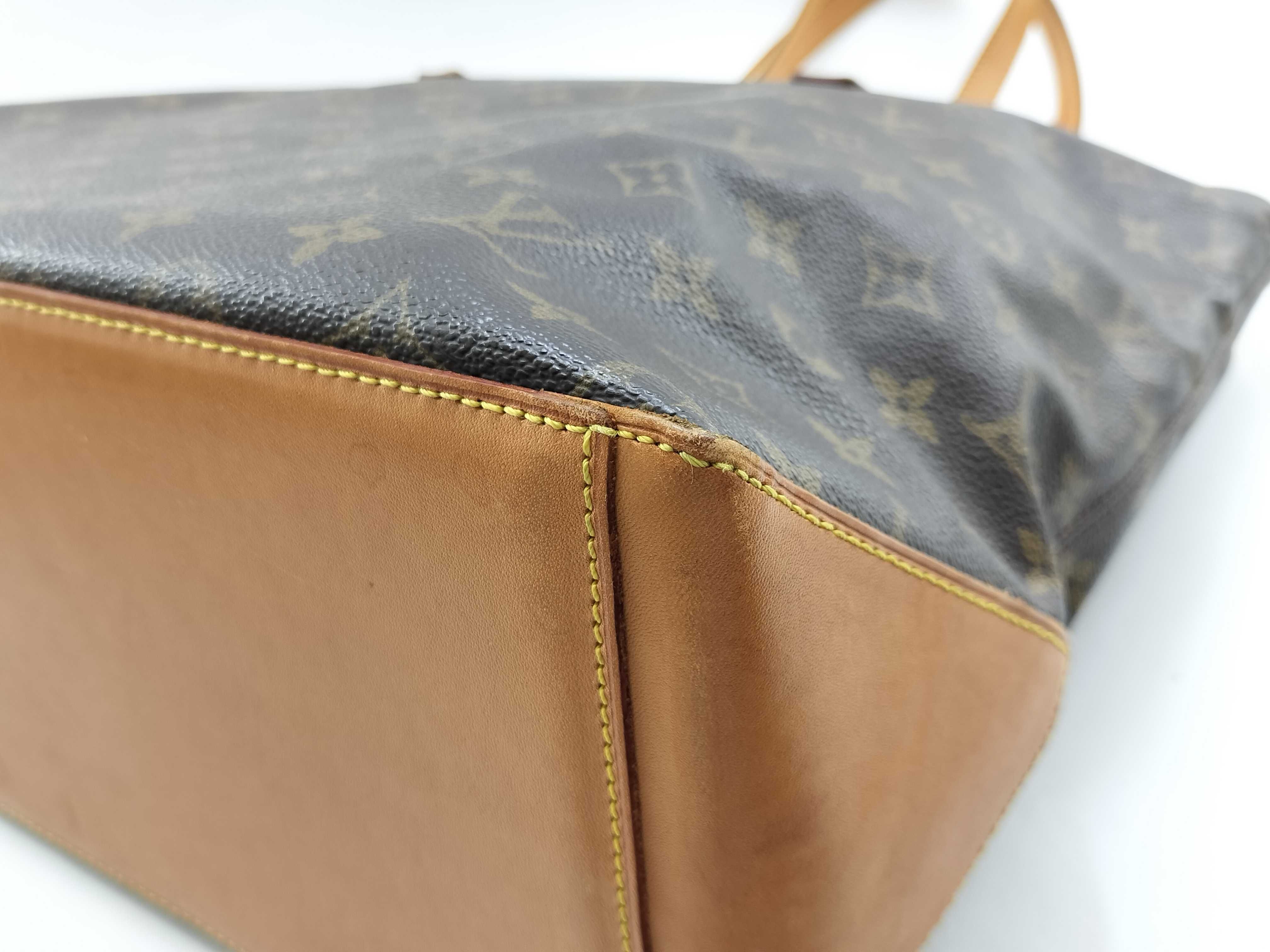Monogram Vuitton Monogram Cabas Mezzo M51151 TH1011 Brown Tote Bag — view 7