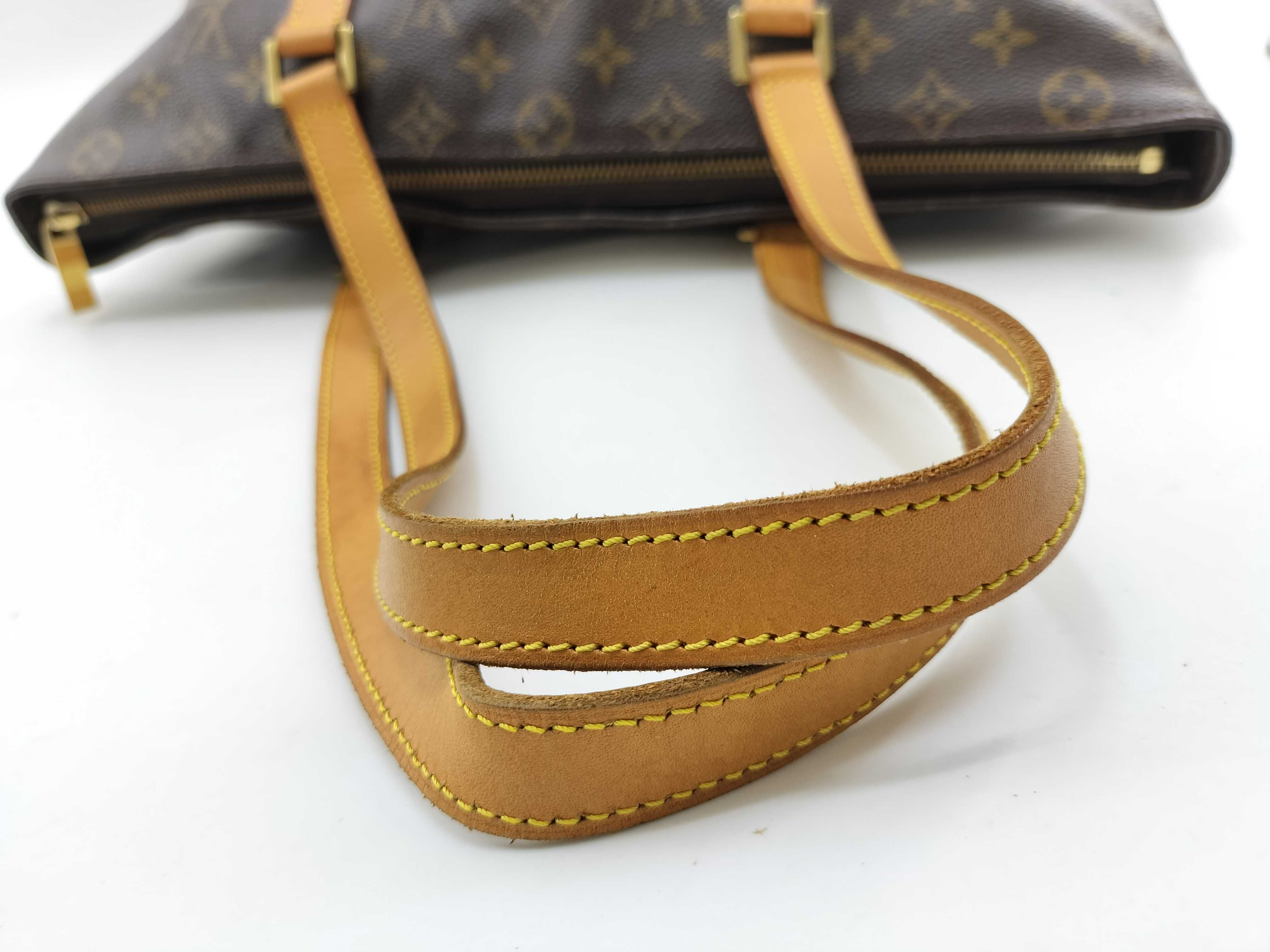Monogram Vuitton Monogram Cabas Mezzo M51151 TH1011 Brown Tote Bag — view 9