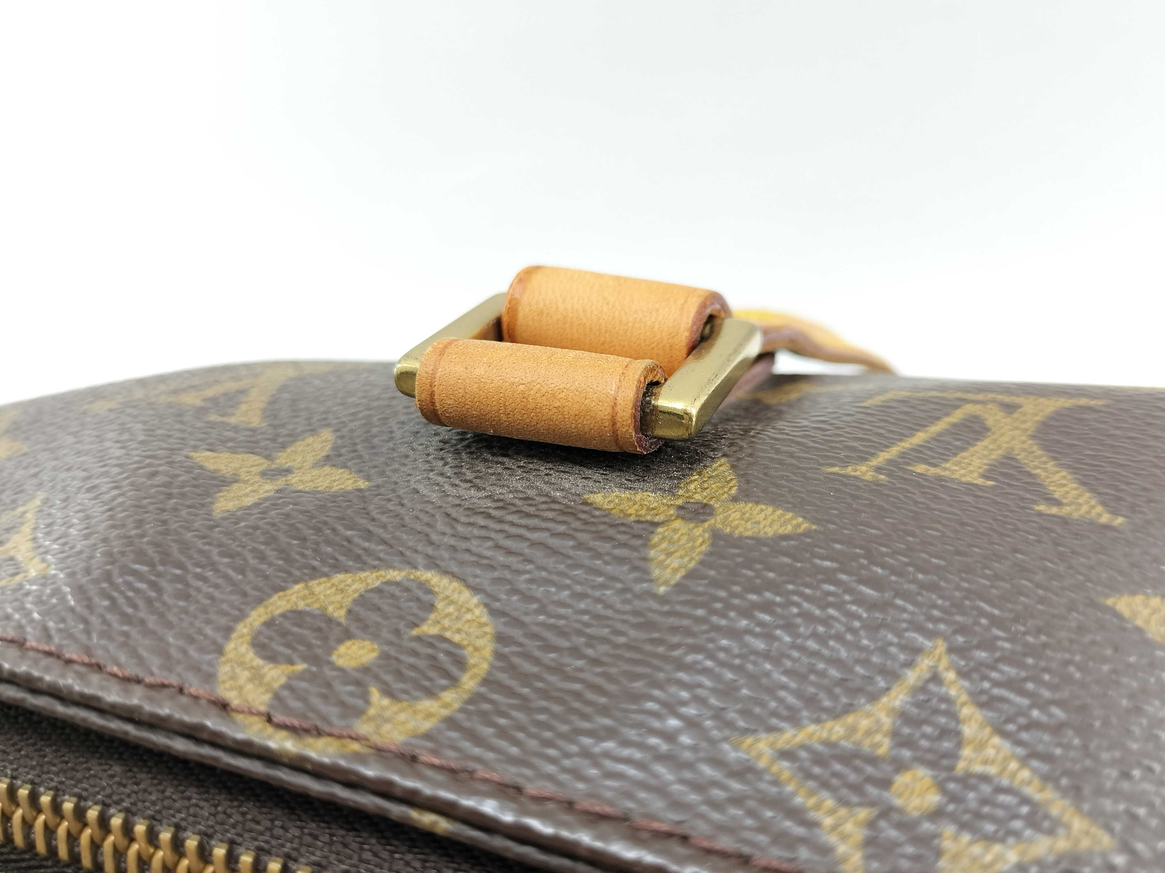 Monogram Vuitton Monogram Cabas Mezzo M51151 TH1011 Brown Tote Bag — view 10