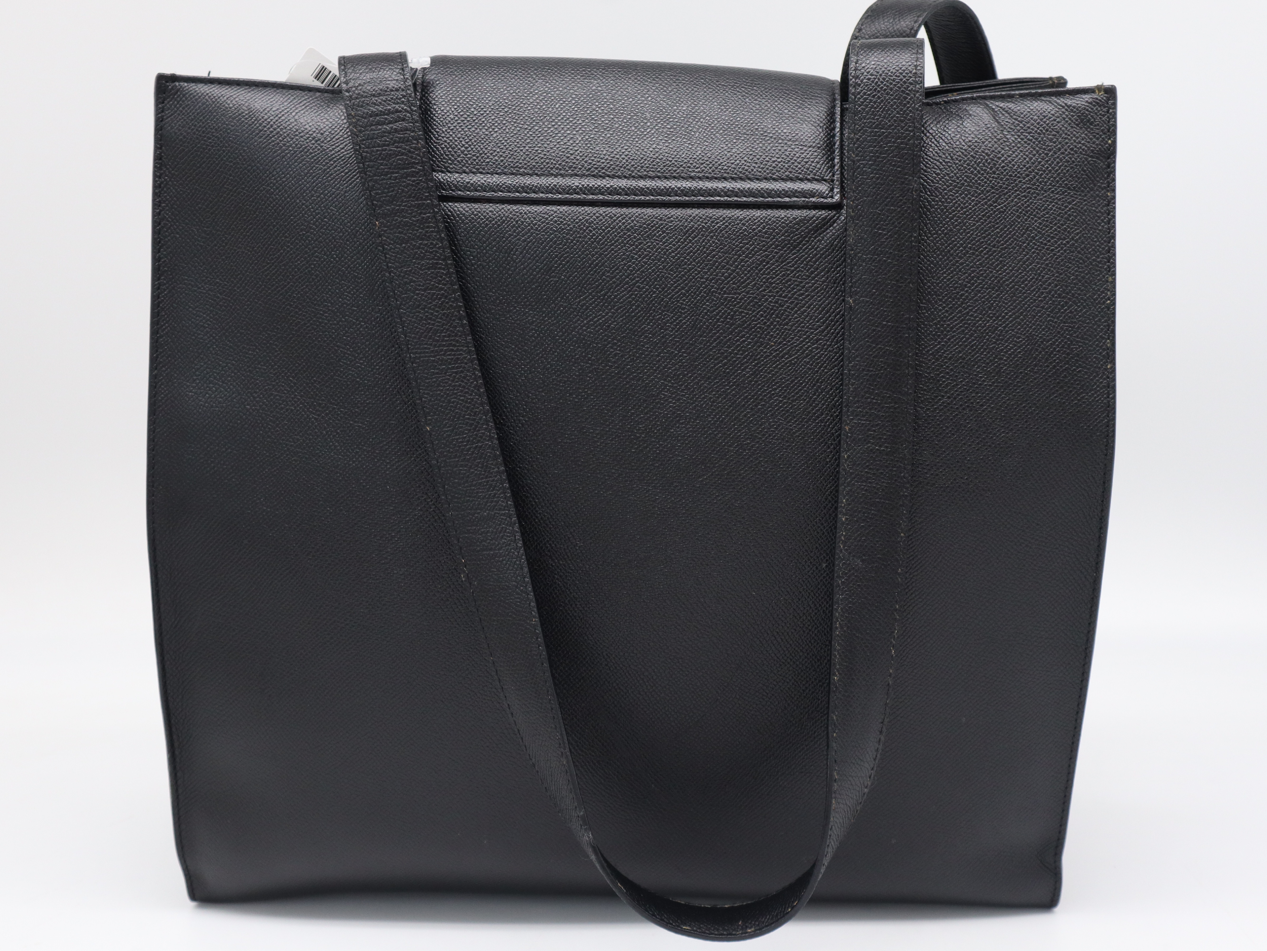 Bulgari Leather Tote Bag (Black) with Dust Bag — view 2