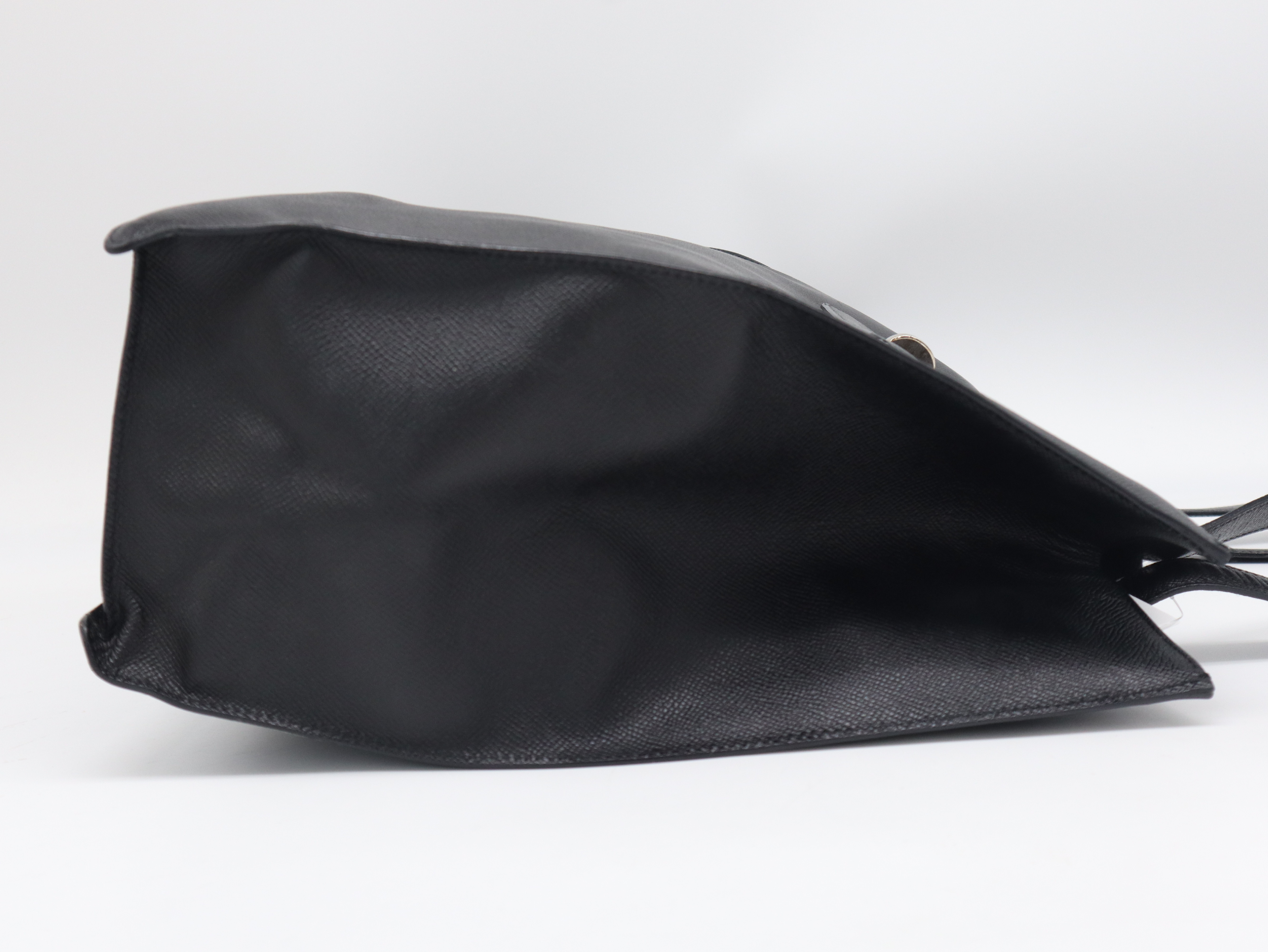 Bulgari Leather Tote Bag (Black) with Dust Bag — view 4