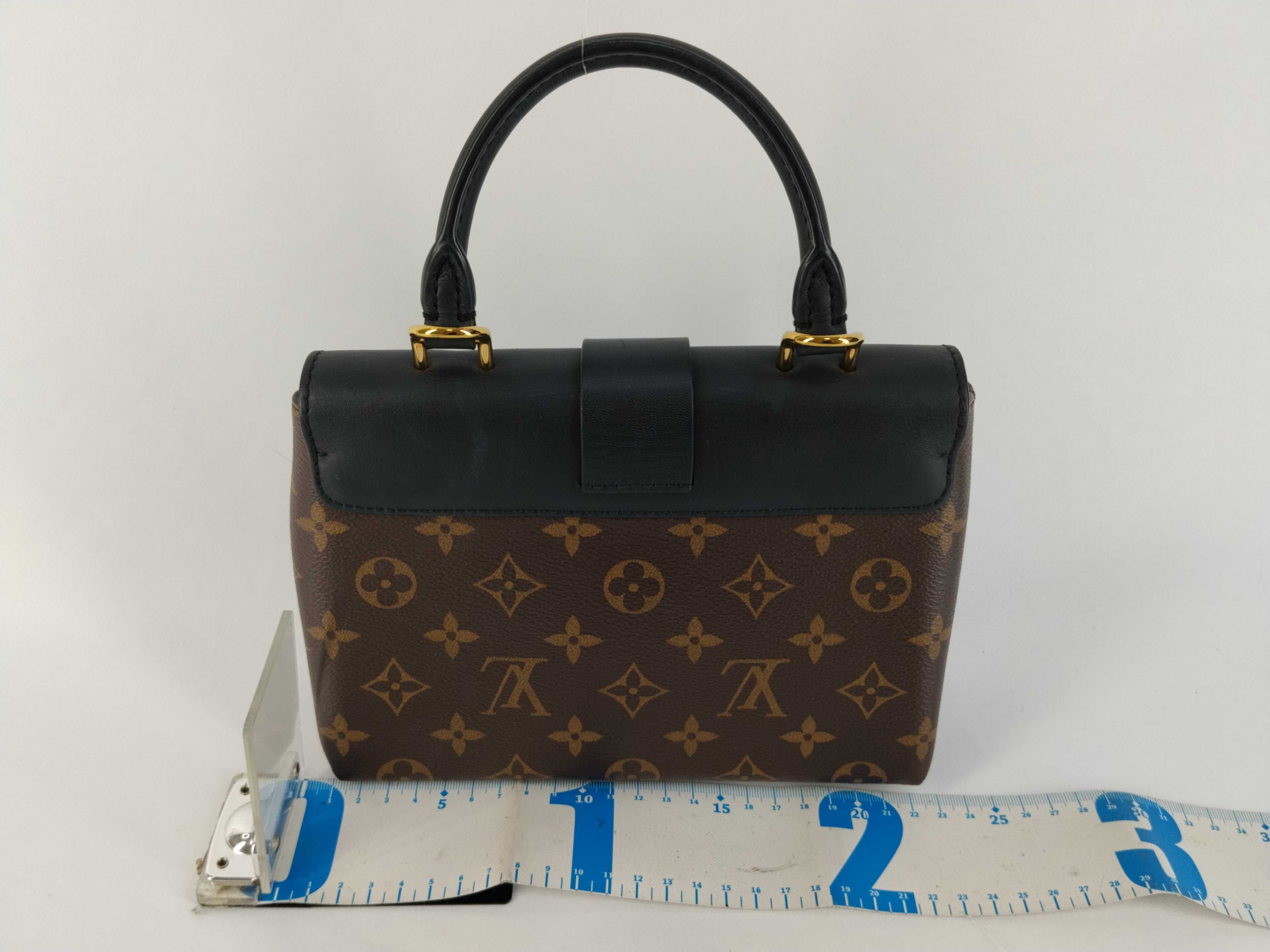 Monogram Lockme Brown Gold Monogram Handbag — view 2