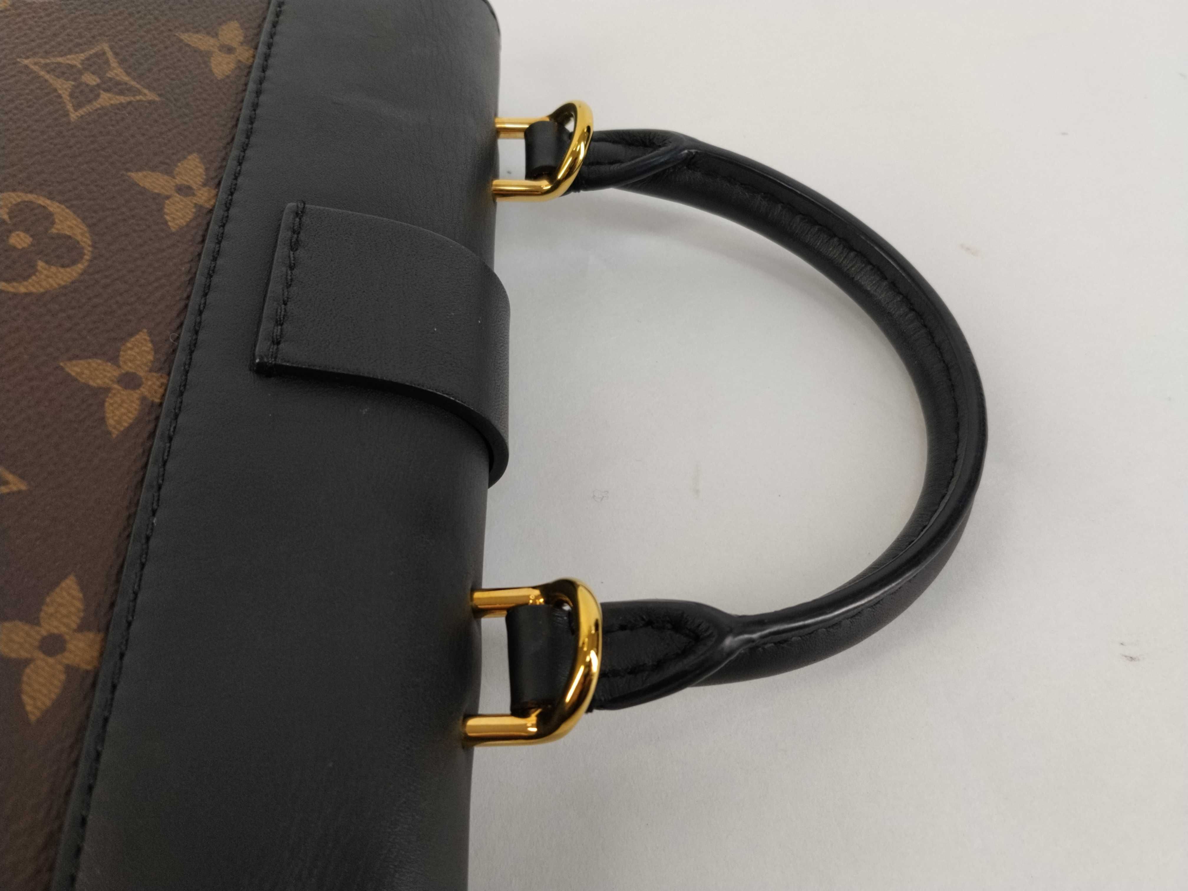 Monogram Lockme Brown Gold Monogram Handbag — view 3