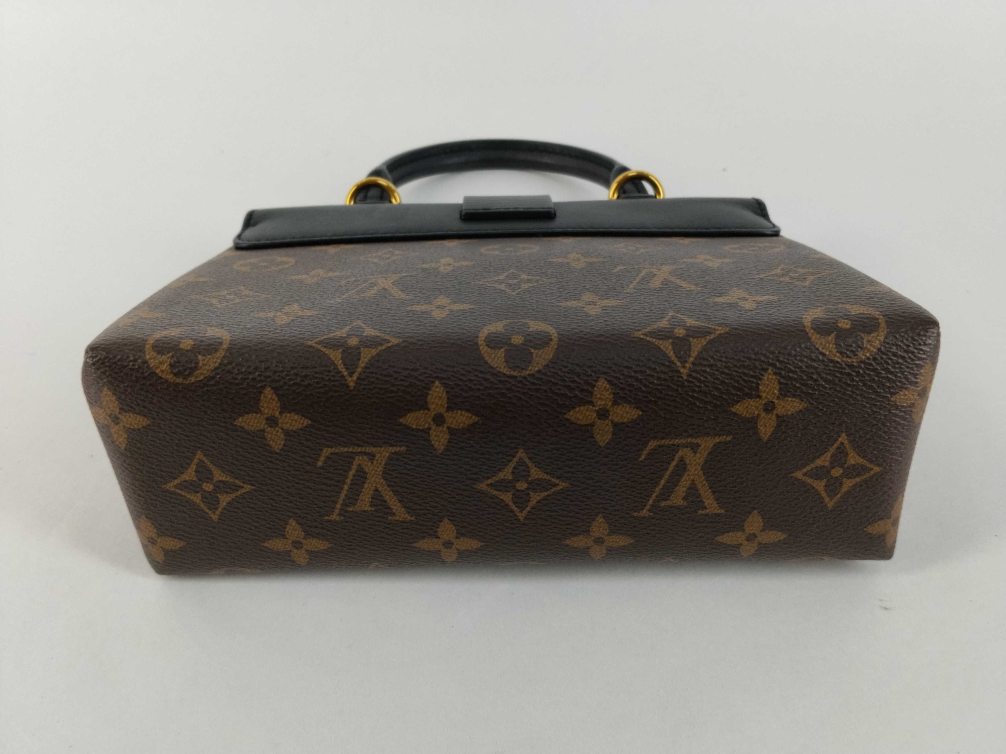 Monogram Lockme Brown Gold Monogram Handbag — view 7