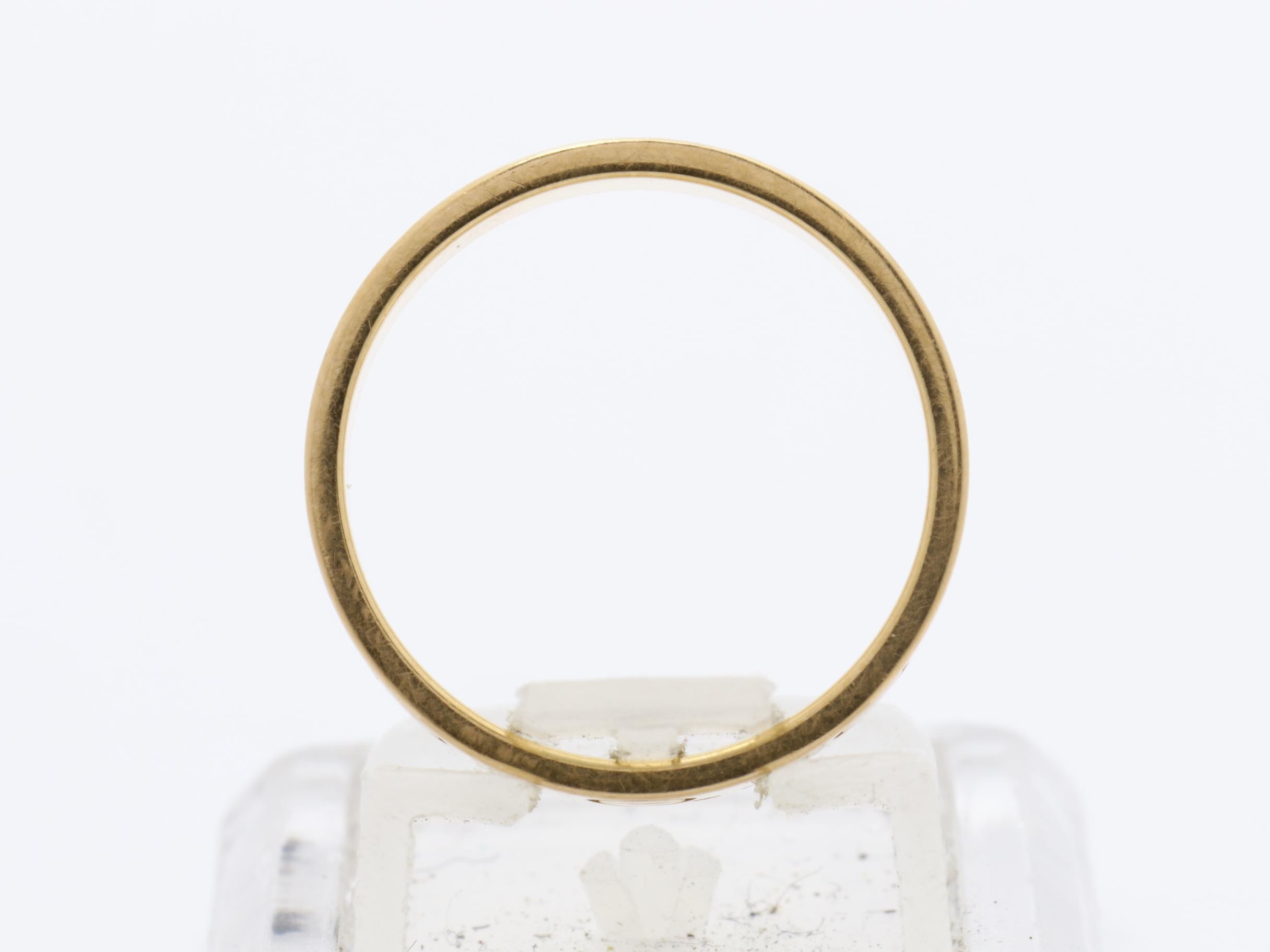 Mini Love Ring, Size 48, 750PG, 2.9g, Approx. 3.5mm Width — view 5