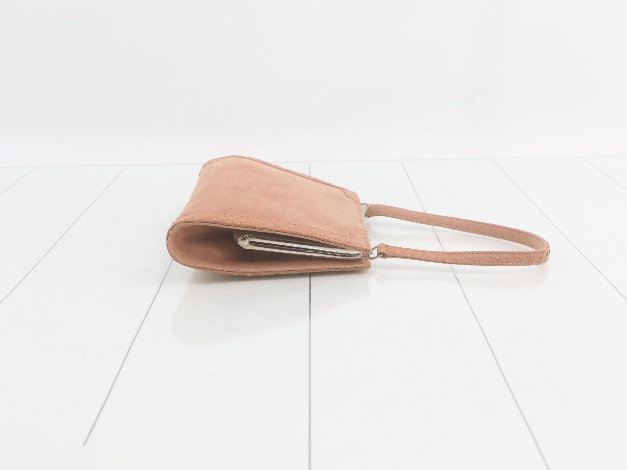 Python suede coin purse, other line bags/handbags — view 3