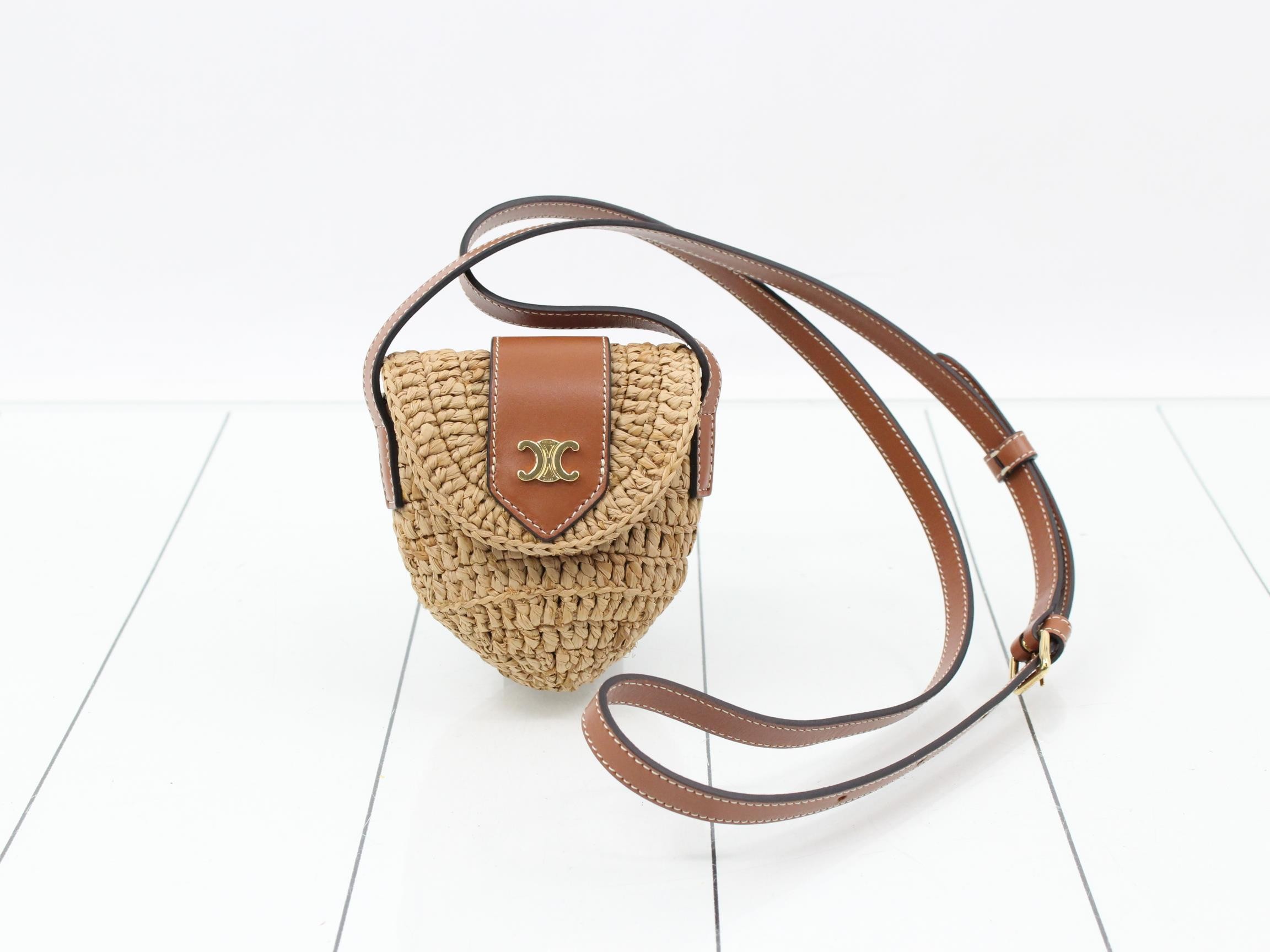 Raffia Shoulder Bag