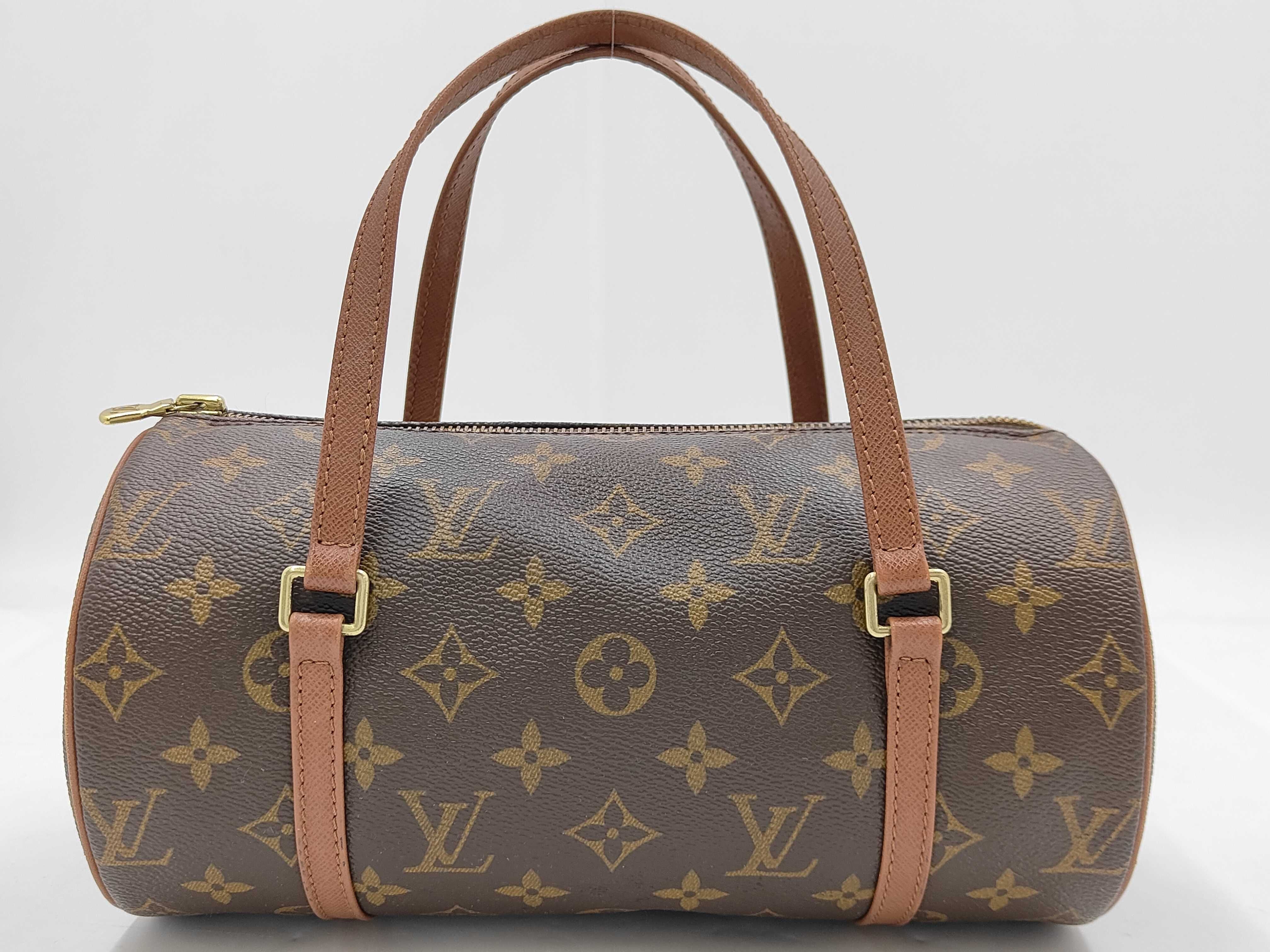 Papillon 26 Monogram M51386 Brown Handbag