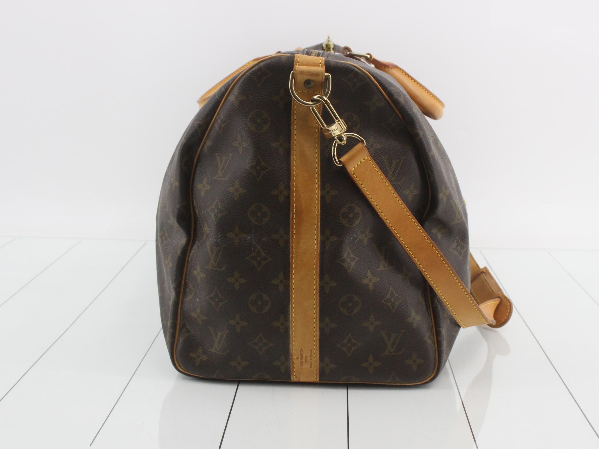 Keepall Bandoulière 55 with shoulder strap — view 4