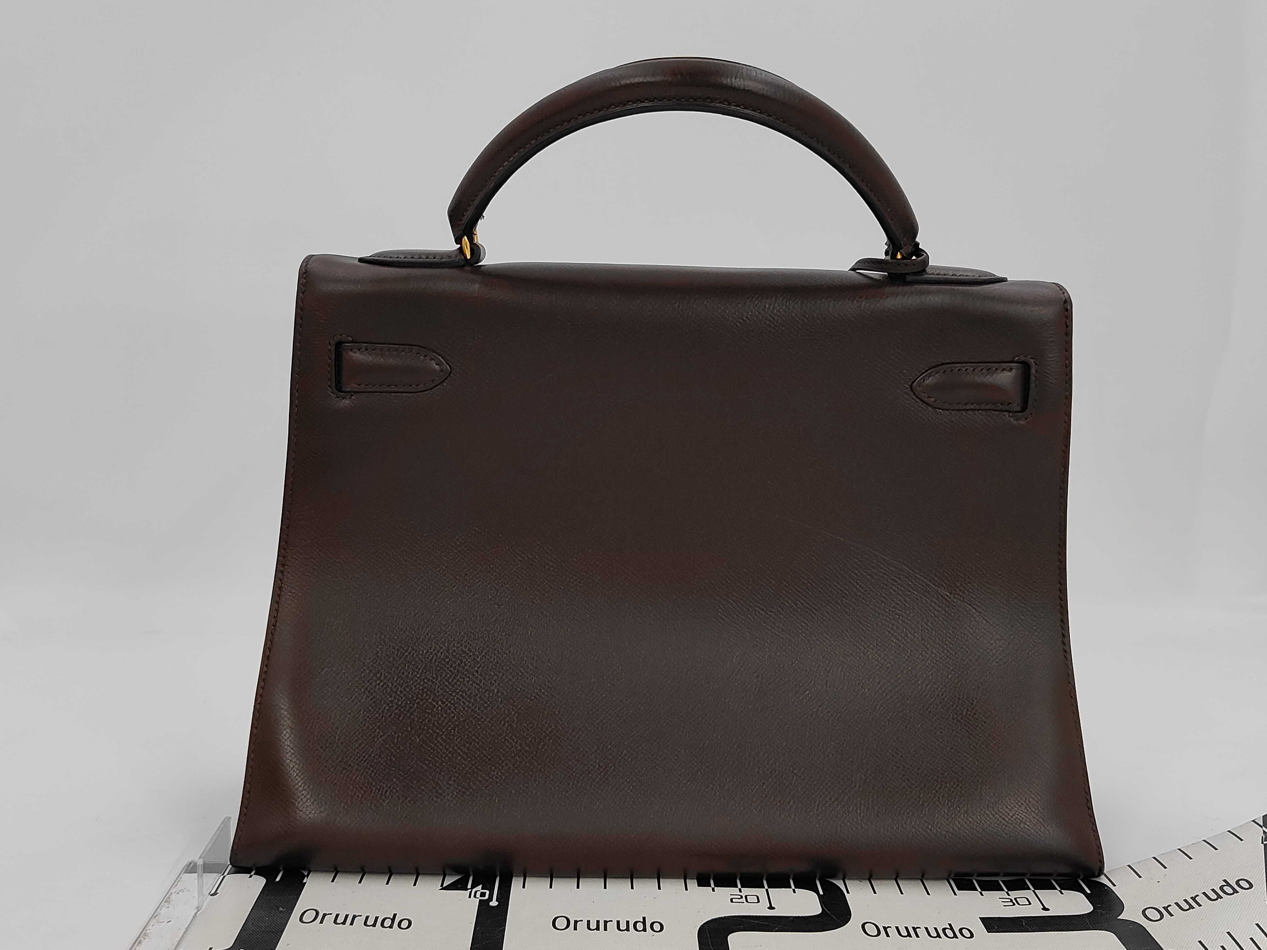 Kelly 32 Handbag (Courchevel Leather) with U Stamp - Tote Bag — view 2