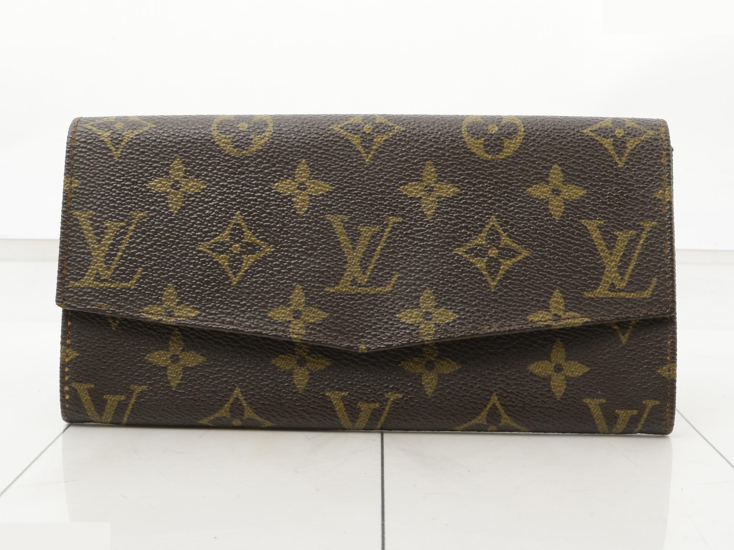 Monogram Pochette Portemonnaie Credit Long Wallet