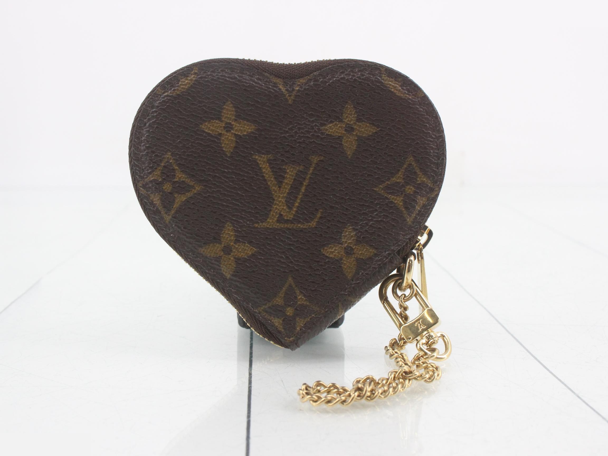 Portemonnaie Coeur Monogram — view 2