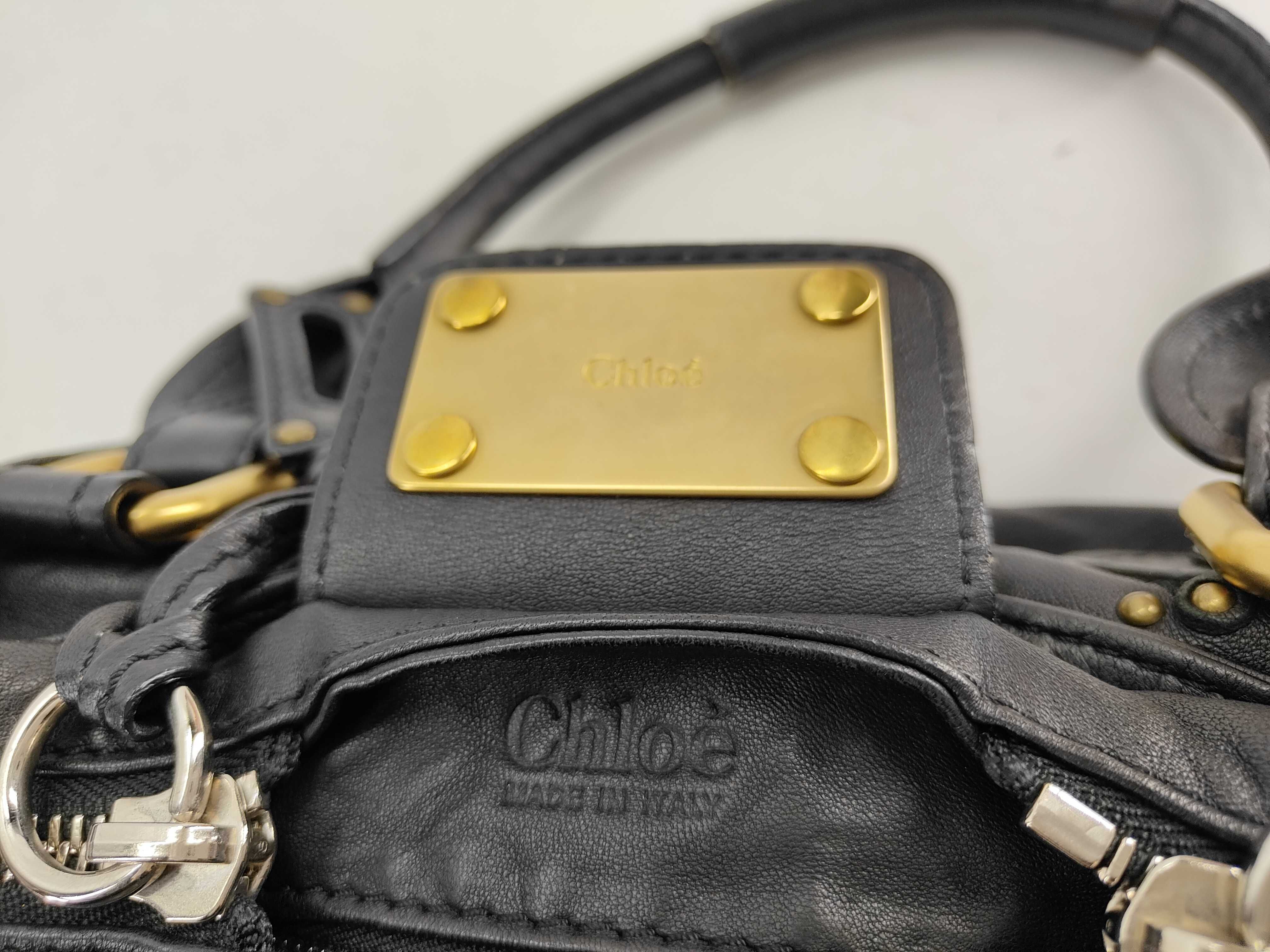Paddington Leather Handbag, Black Tote Bag — view 11