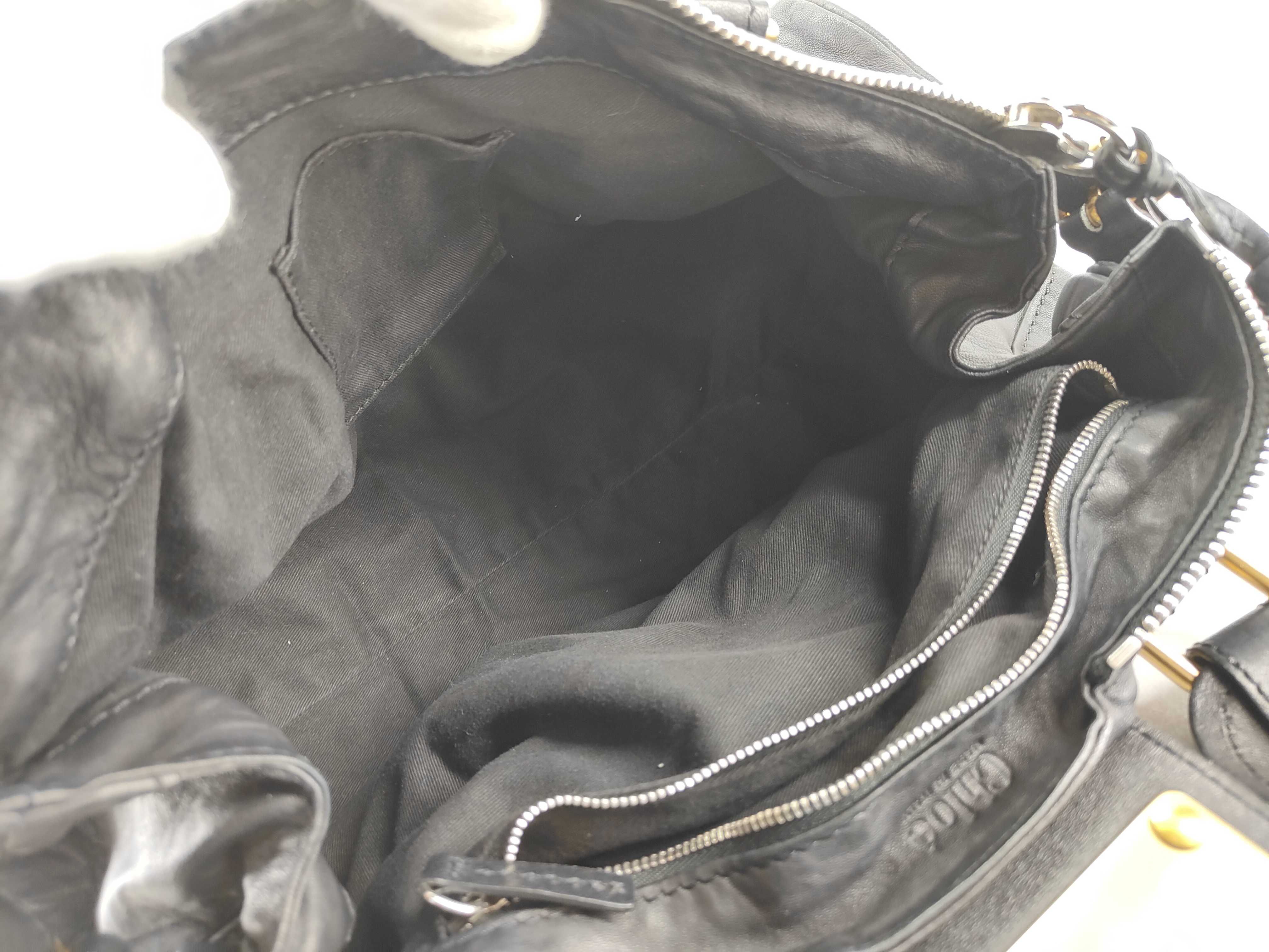Paddington Leather Handbag, Black Tote Bag — view 12