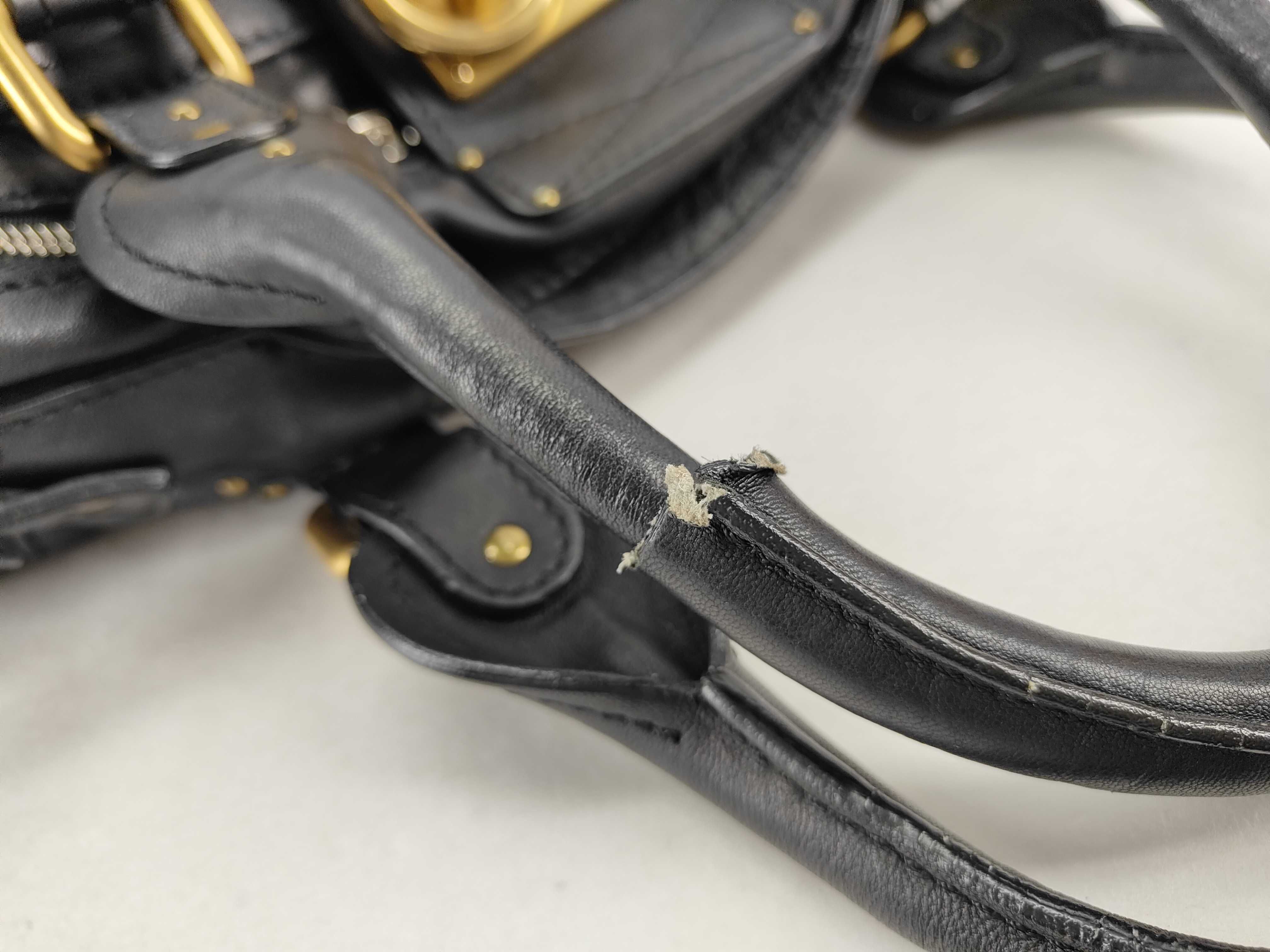 Paddington Leather Handbag, Black Tote Bag — view 5