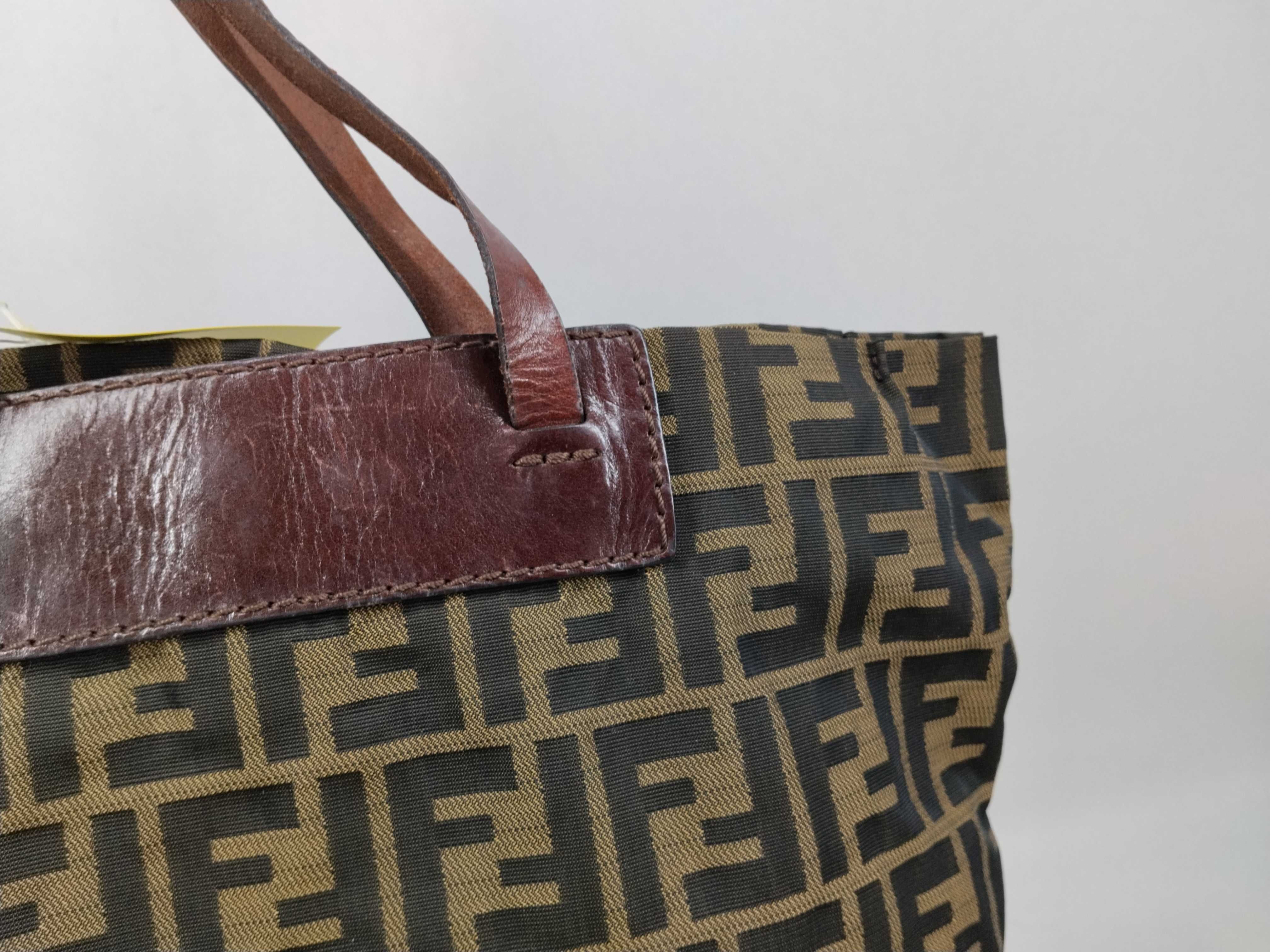 Zucca pattern nylon hand foldable tote bag — view 3