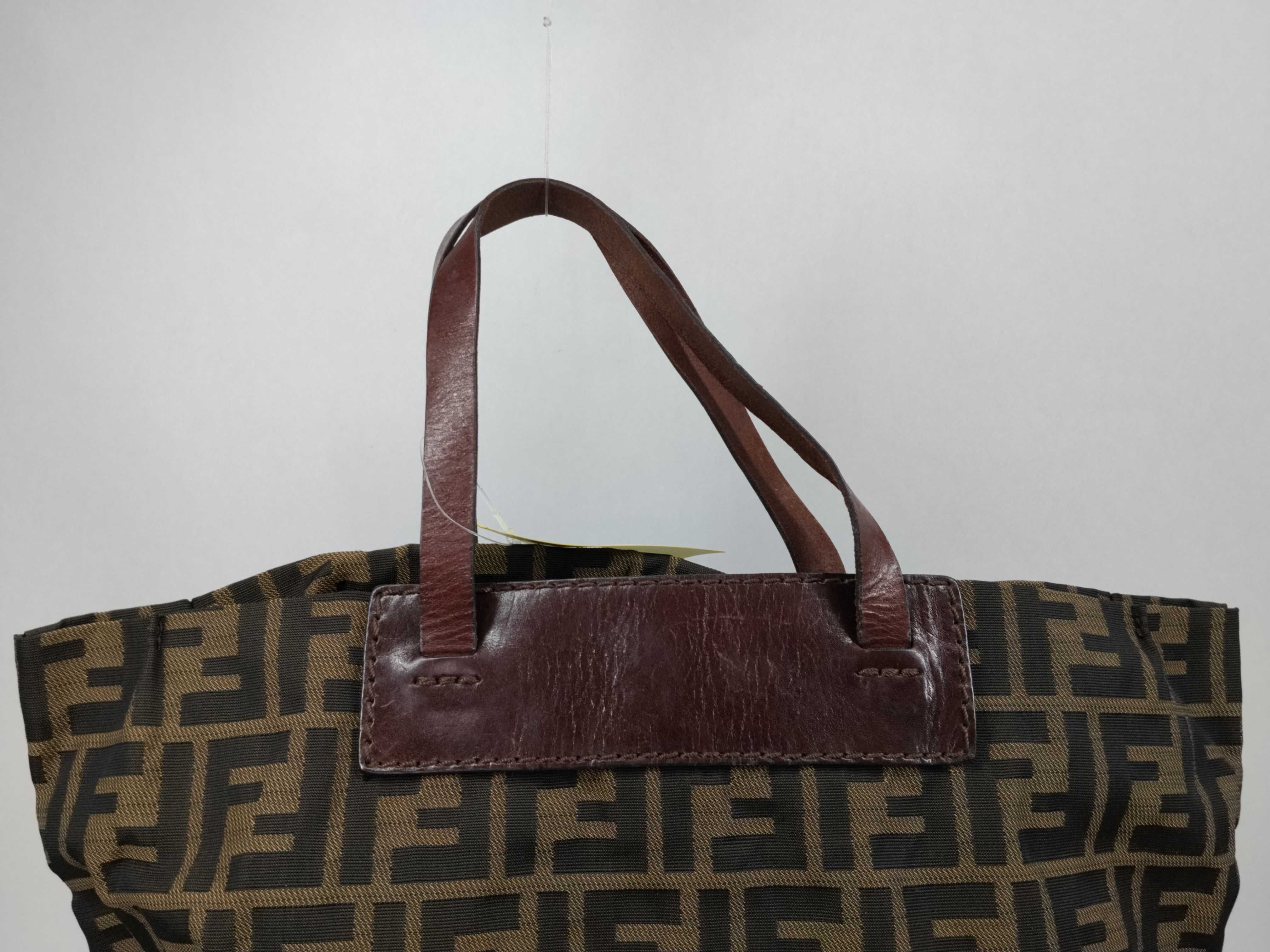Zucca pattern nylon hand foldable tote bag — view 4