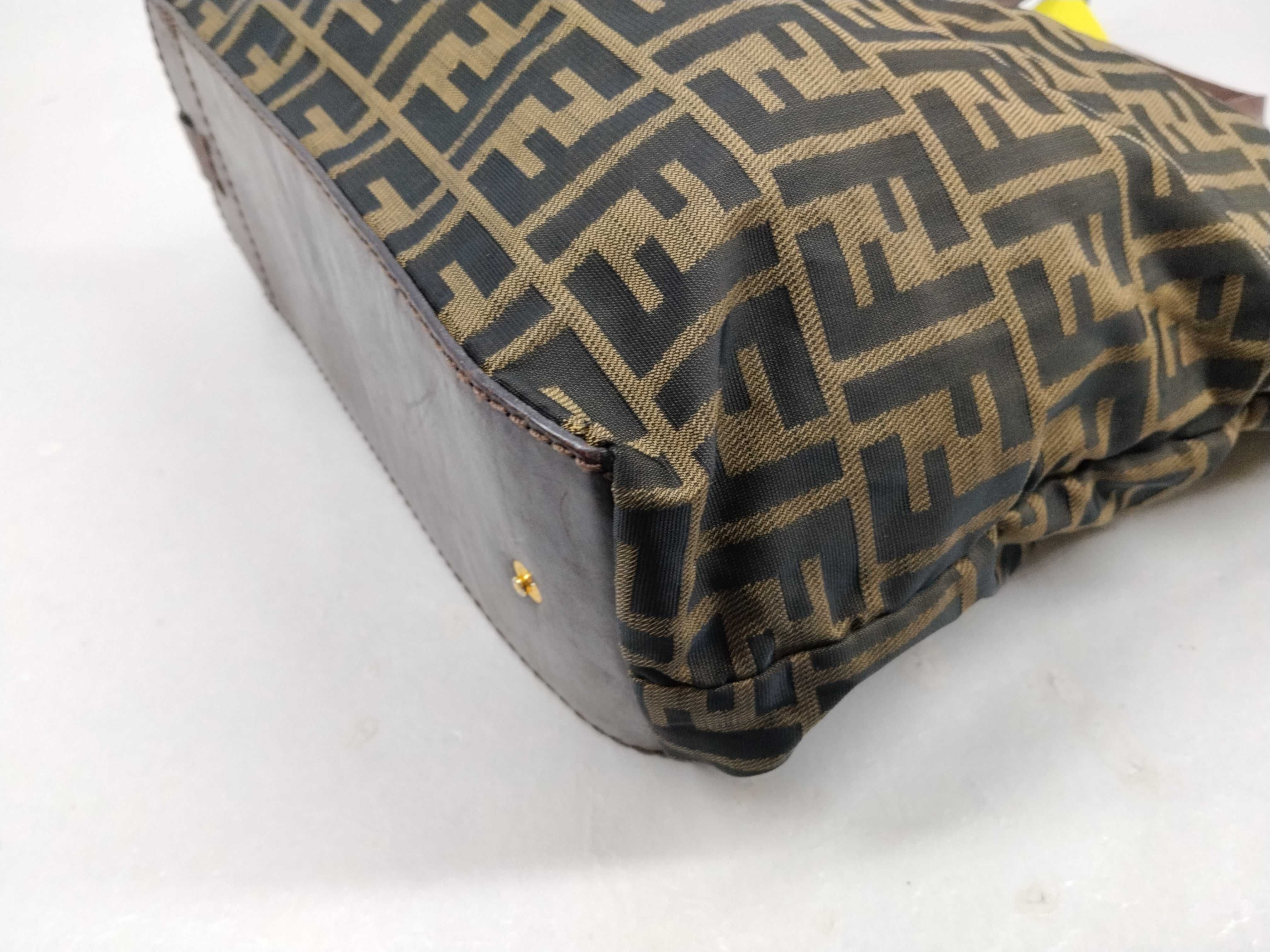 Zucca pattern nylon hand foldable tote bag — view 6